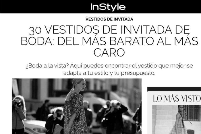 30 VESTIDOS DE INVITADA DE BODA: DEL MÁS BARATO AL MÁS CARO - Bruna