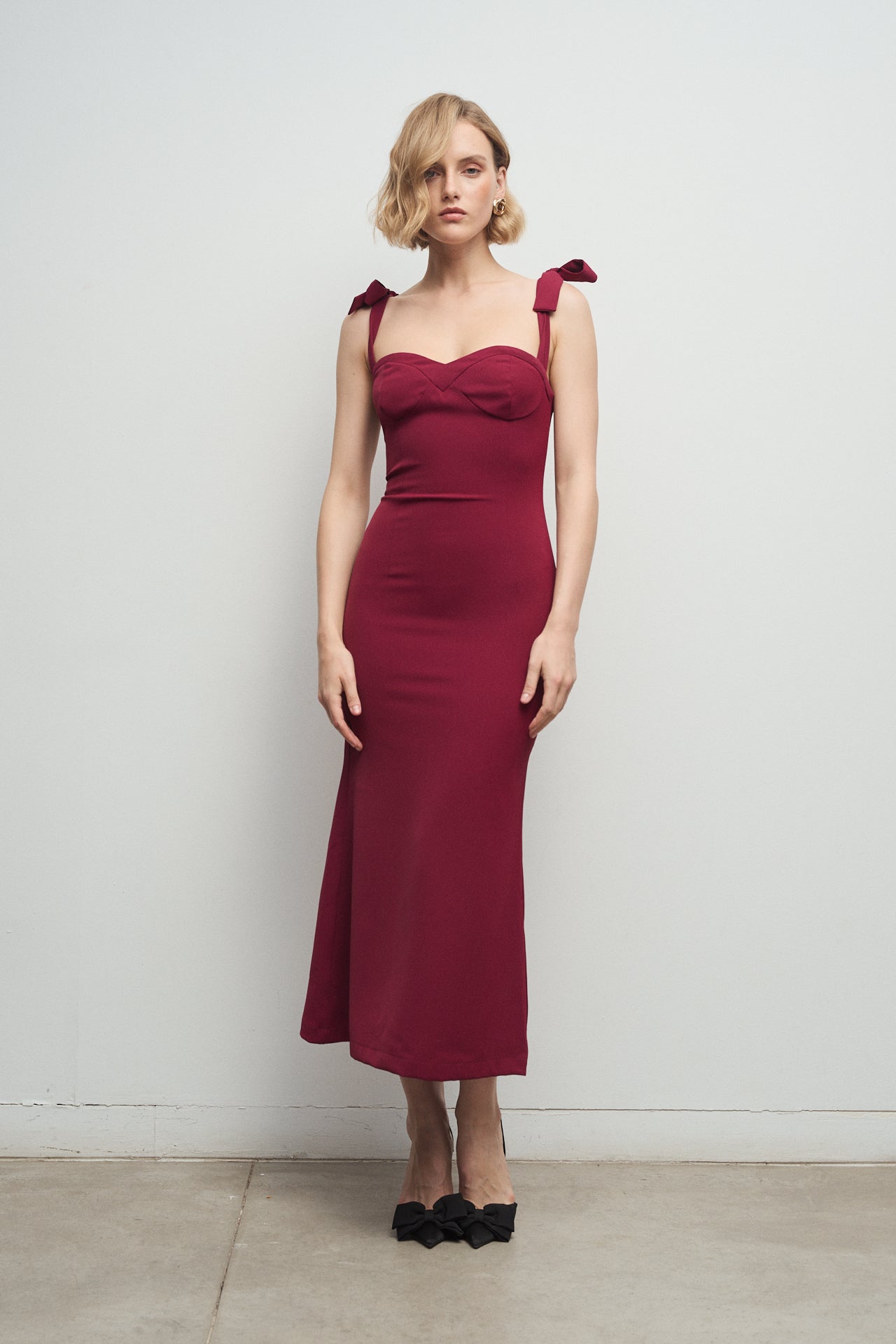 Vestido Becky Burgundy · Madame ·