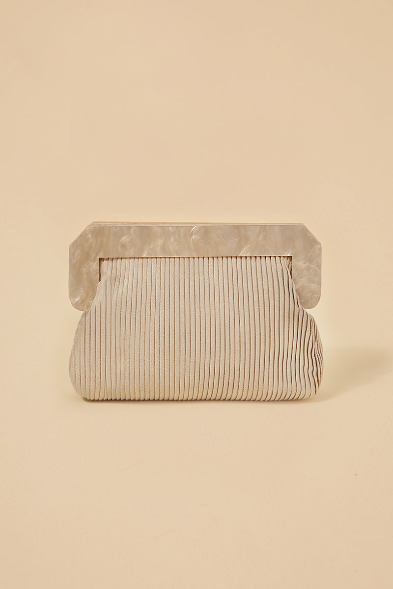 Clutch Virginie Beige · Rêverie ·