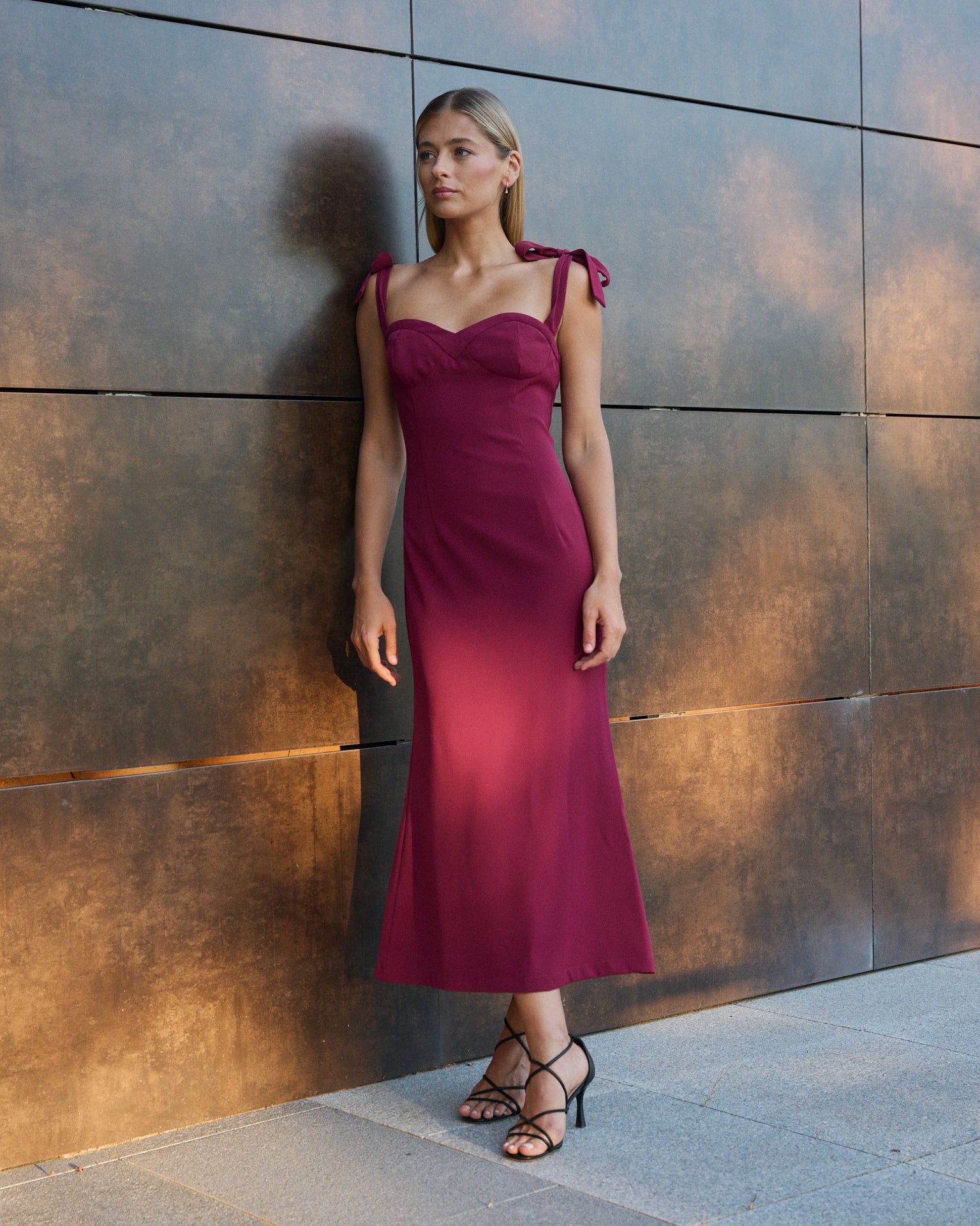 Vestido Becky Burgundy · Madame ·