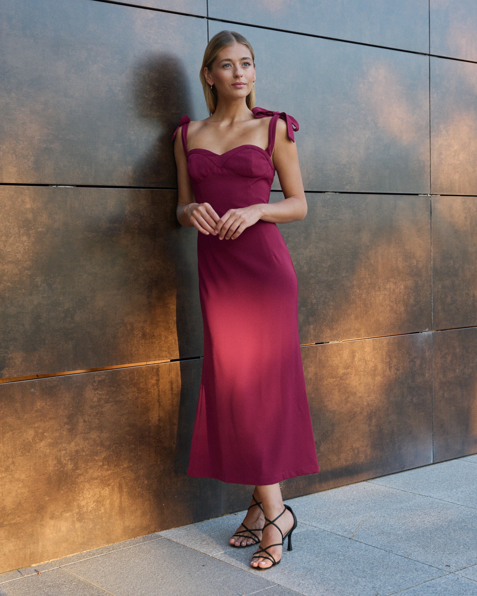 Becky Plum dress · Madame ·