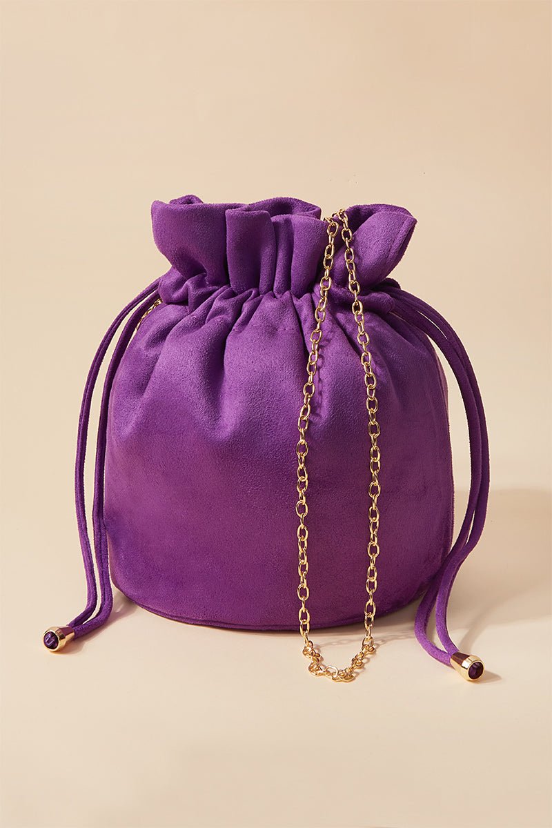 Clutch Bombonera Morado · Le Palmier · - Bruna