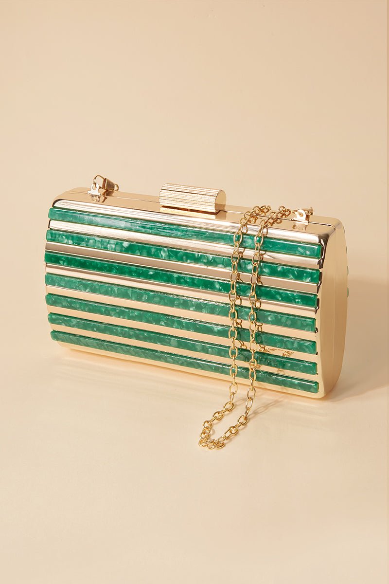 Clutch Box Daisy Esmeralda · Le Palmier · - Bruna