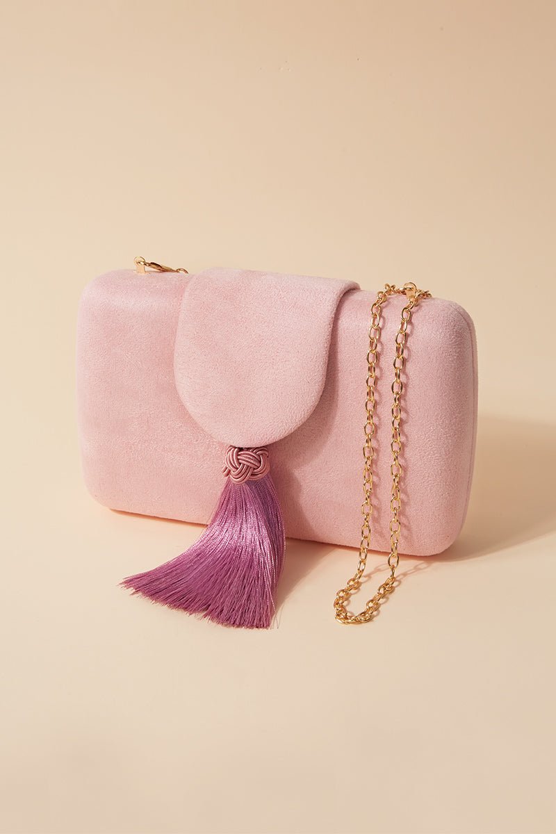 Clutch Clotilde Rosa · Le Palmier · - Bruna