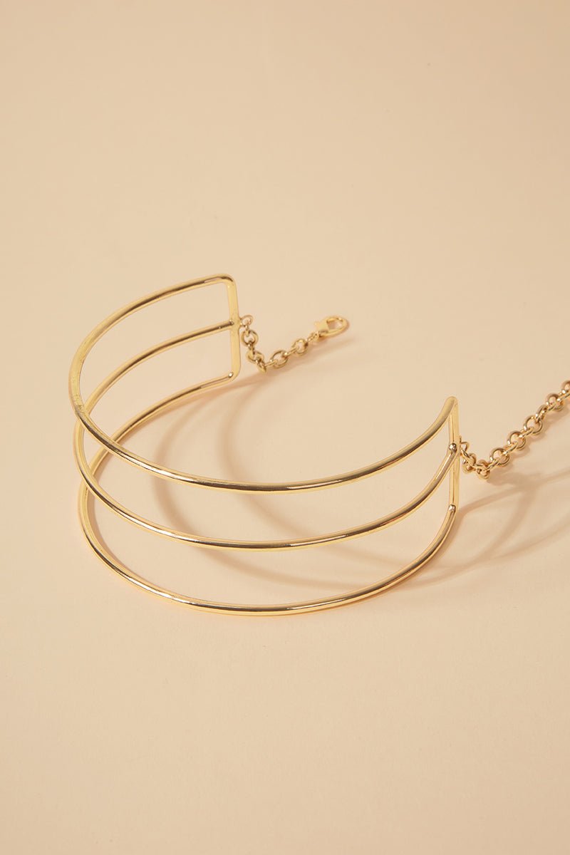 Collar Choker Triple · Le Palmier · - Bruna