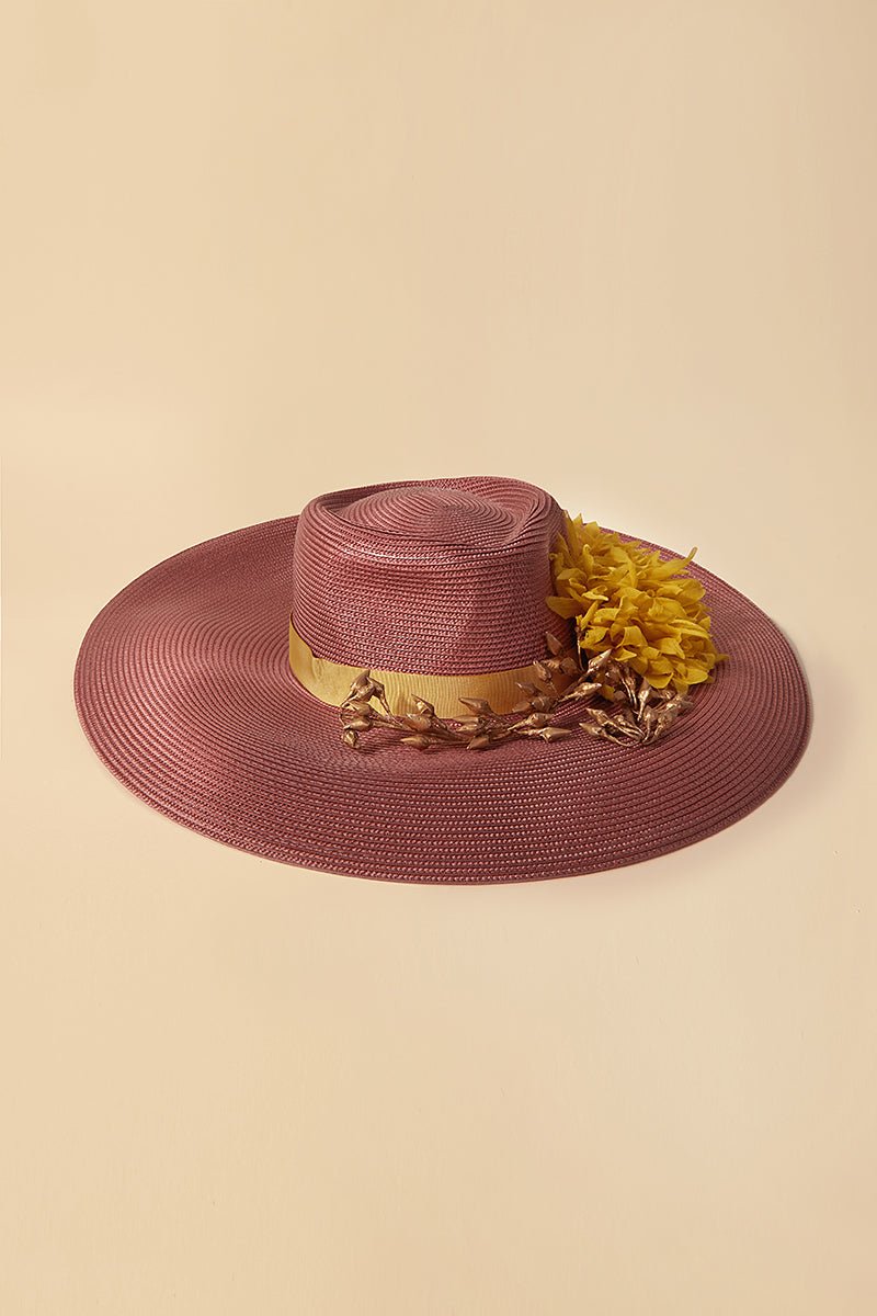 Fedora Rust & Mustard - Bruna