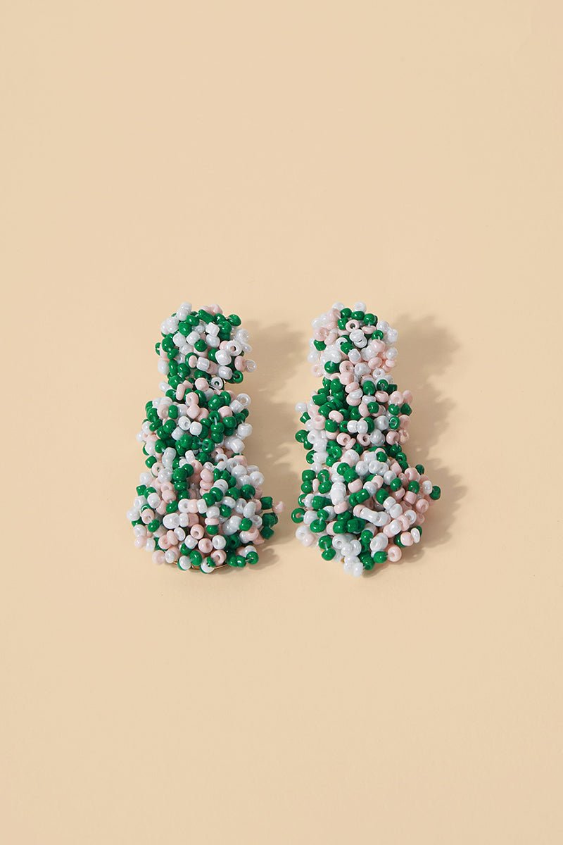 Pendientes Bubble Green&Rose · Le Palmier · - Bruna