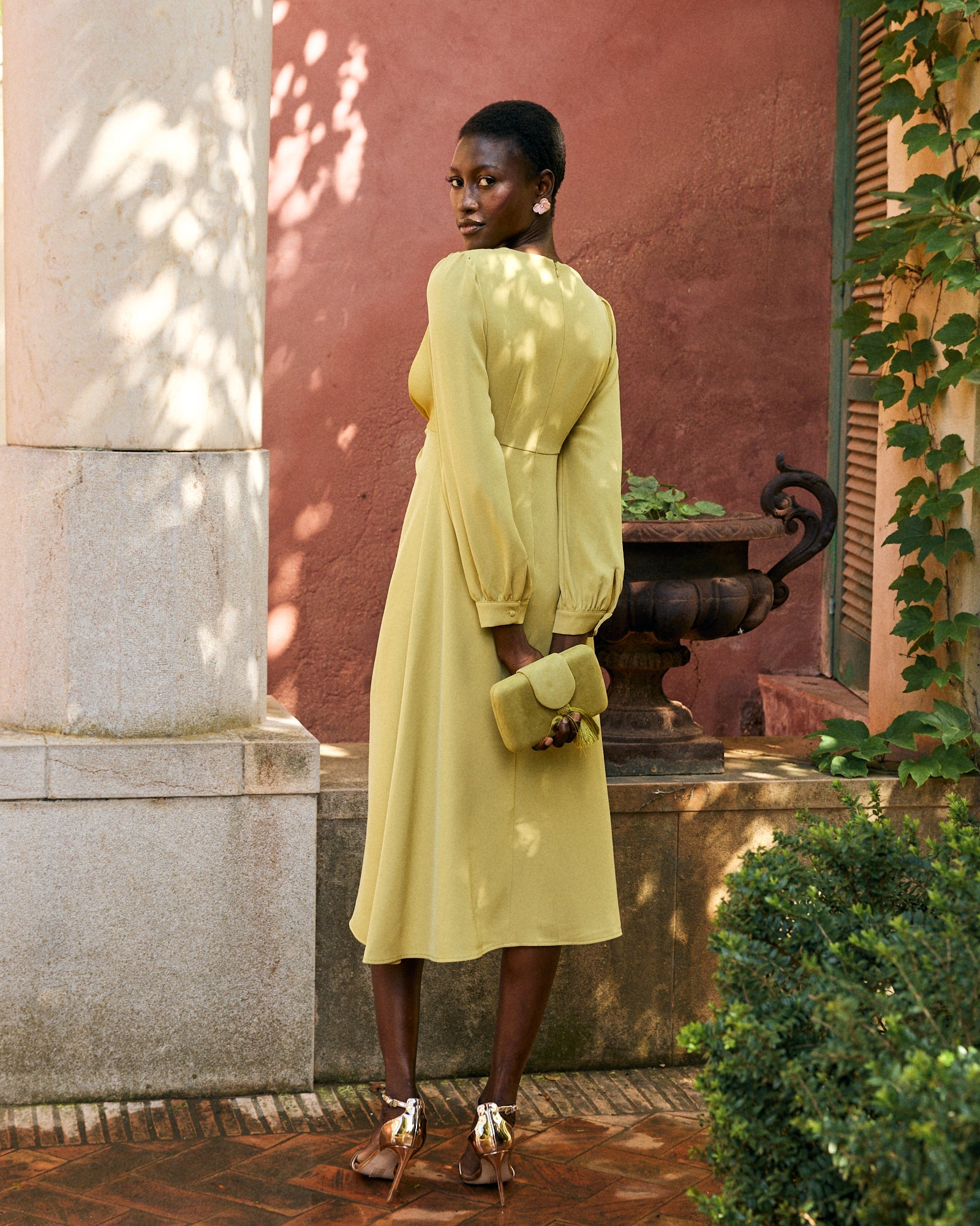 Vestido Ivy Amarillo · Le Palmier · - Bruna