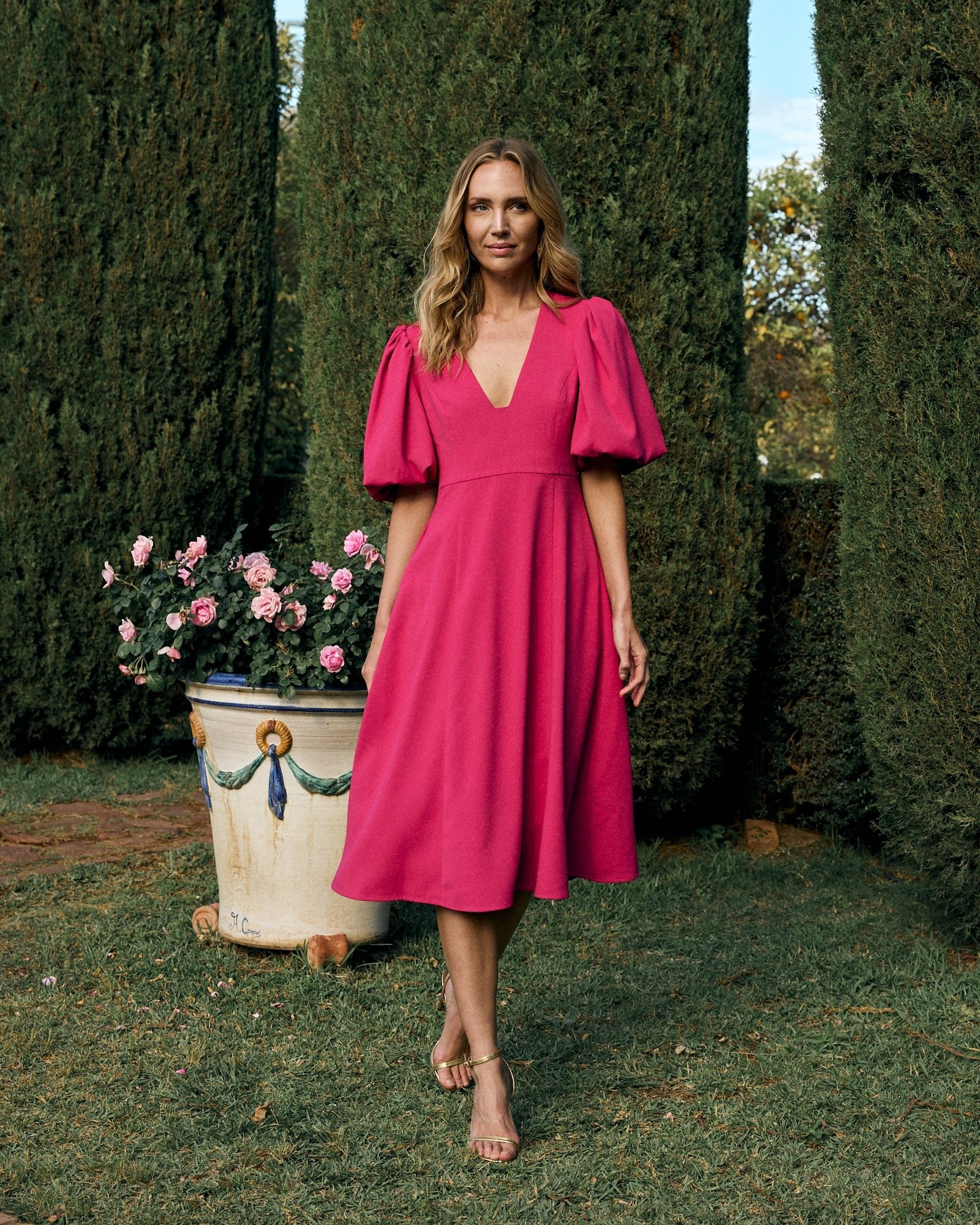 Vestido Kora Fucsia · Le Palmier · - Bruna