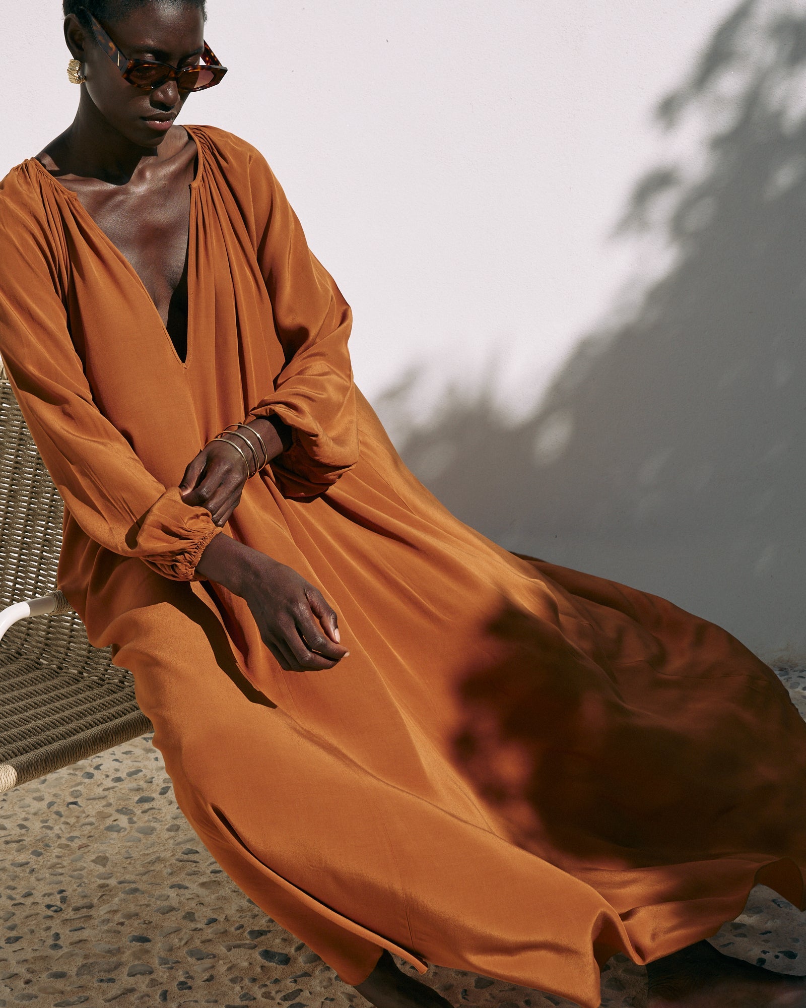 Vestido Prudence Rust · Playa · - Bruna