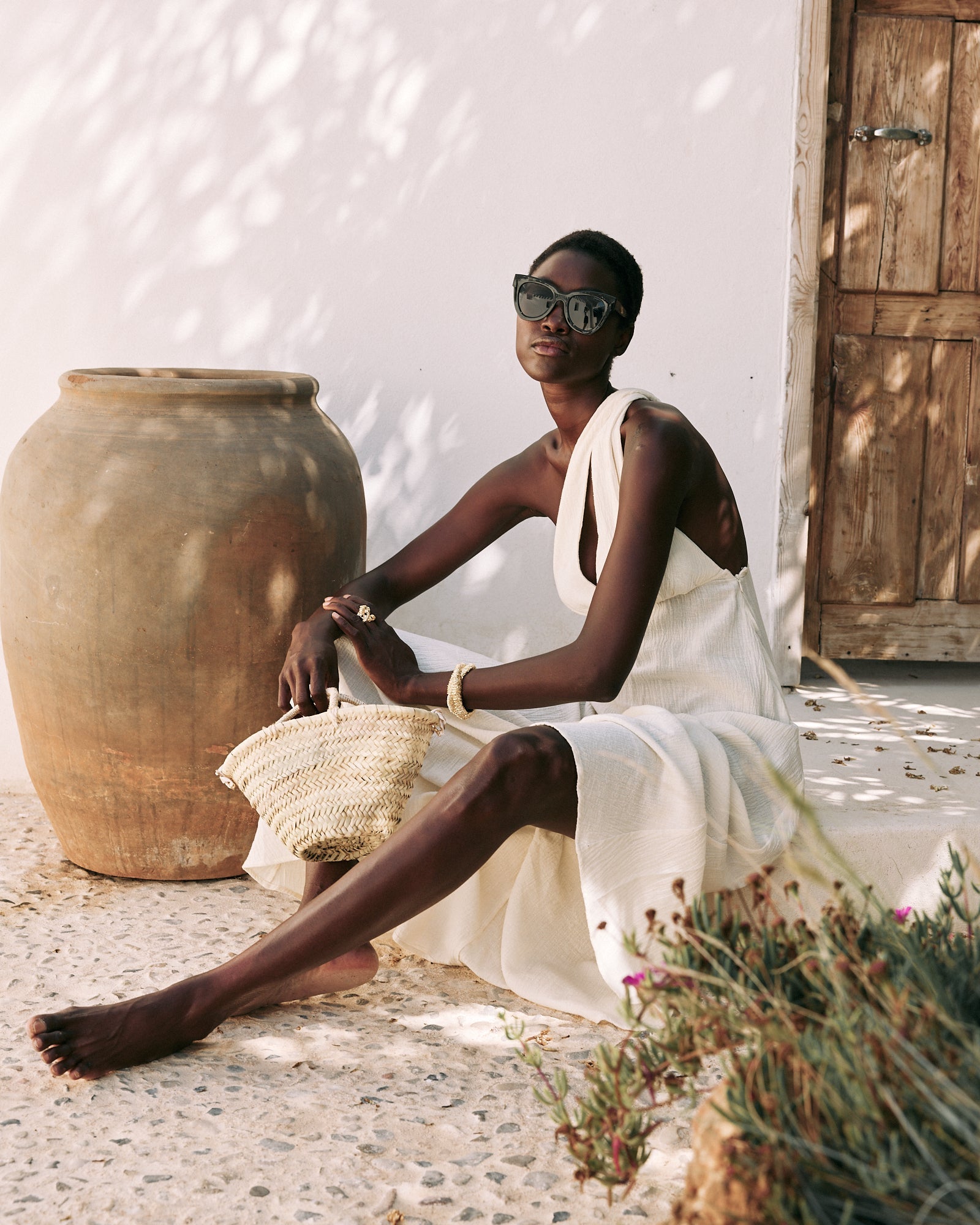 Vestido Roxi Marfil · Playa · - Bruna