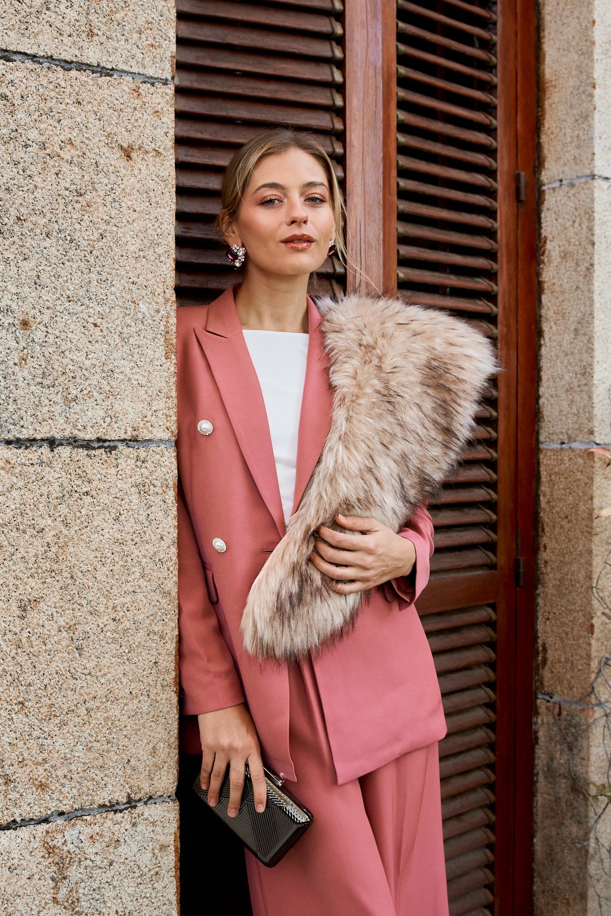 Chaqueta Helena Old Rose · Lady B · - Bruna