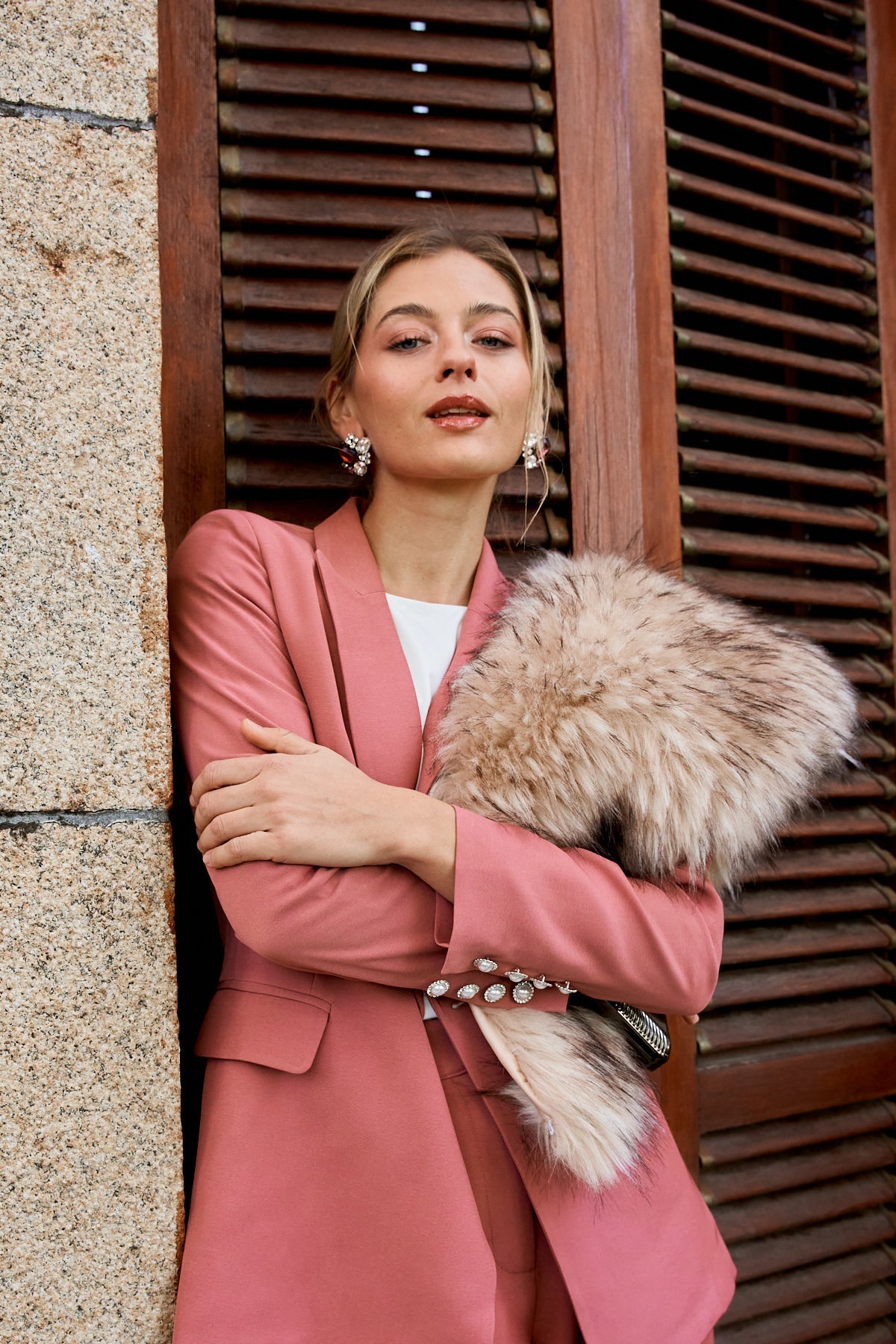 Chaqueta Helena Old Rose · Lady B · - Bruna