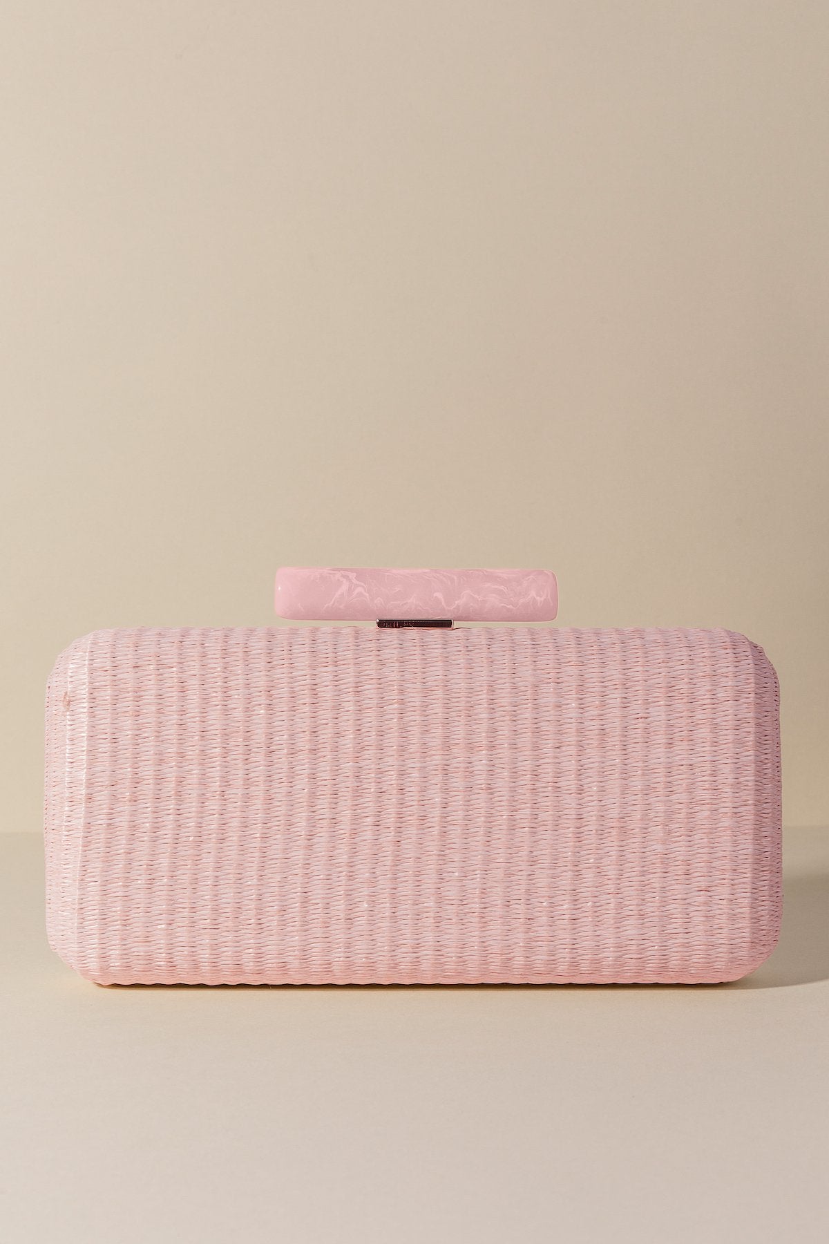 Clutch Baguette Jordan Rosa · Rivera · - Bruna