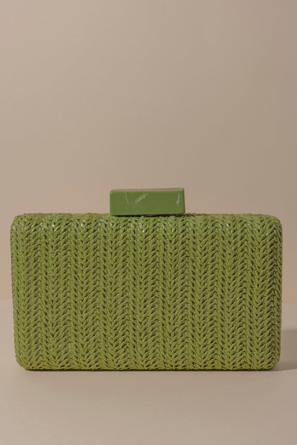 Clutch Braid Green · Alegoria · - Bruna