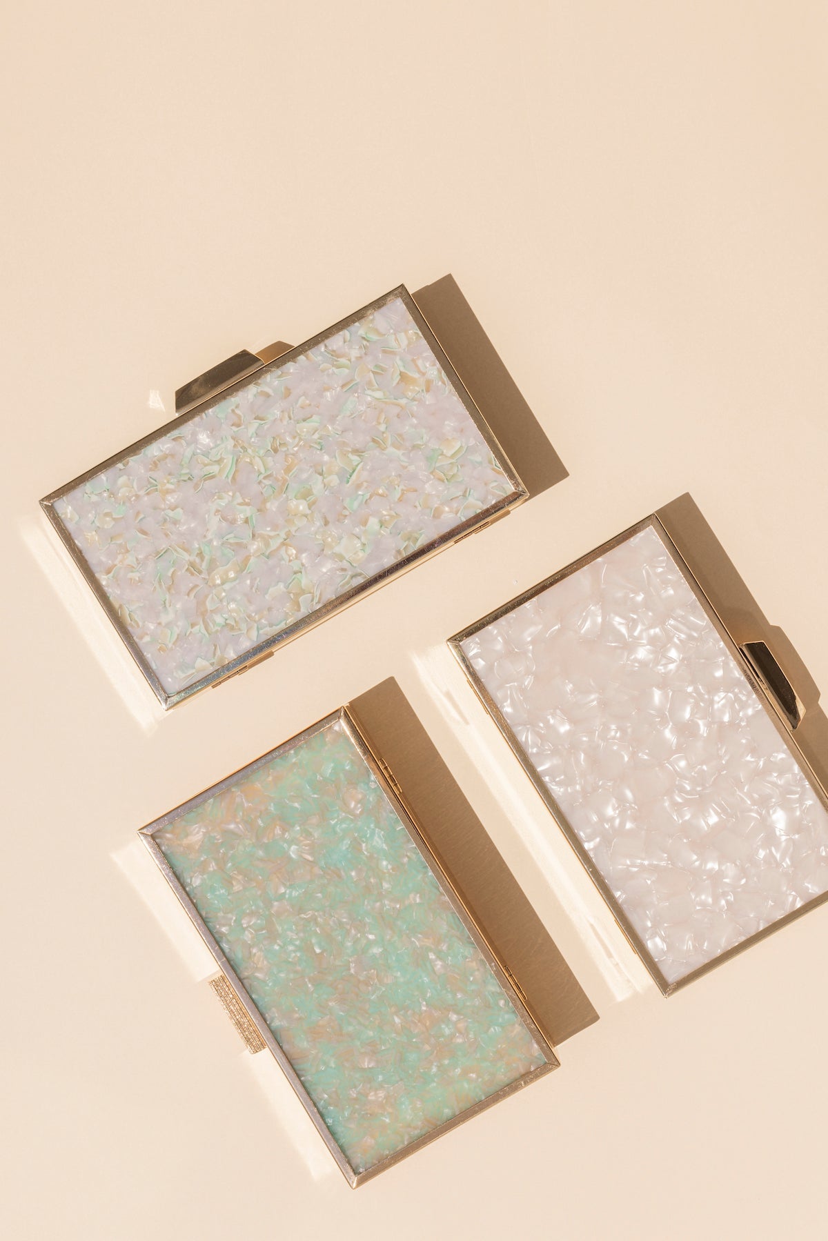 Clutch Lia Mint · Hamptons · - Bruna