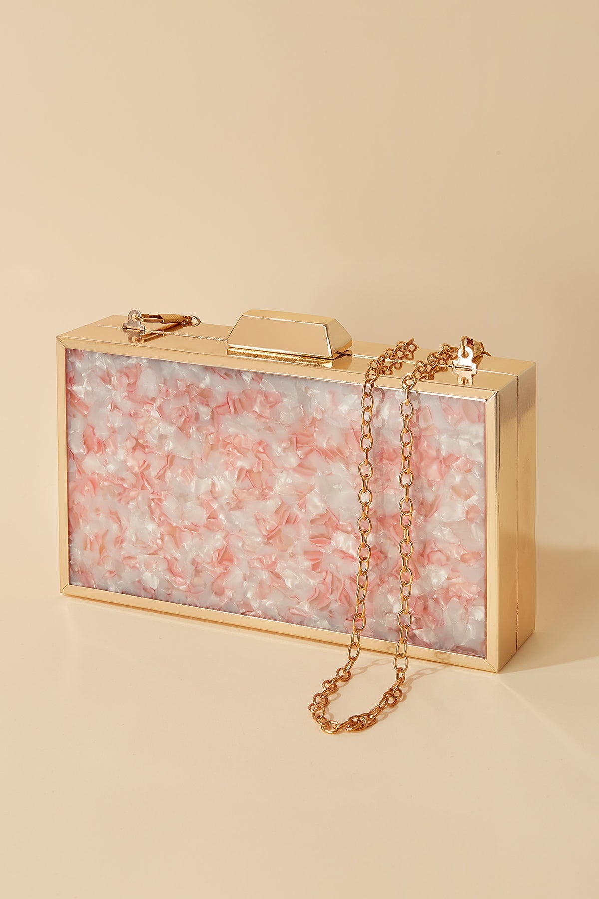 Clutch Lia Rosa · Flora · - Bruna