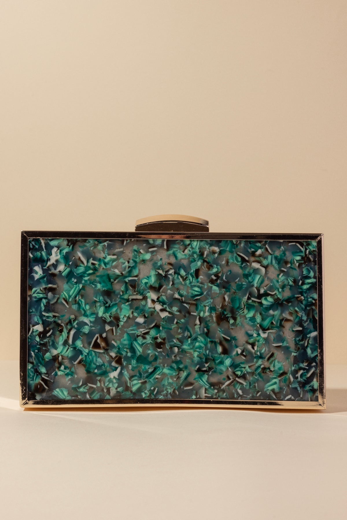 Clutch Lia Verde · Le Jardin · - Bruna