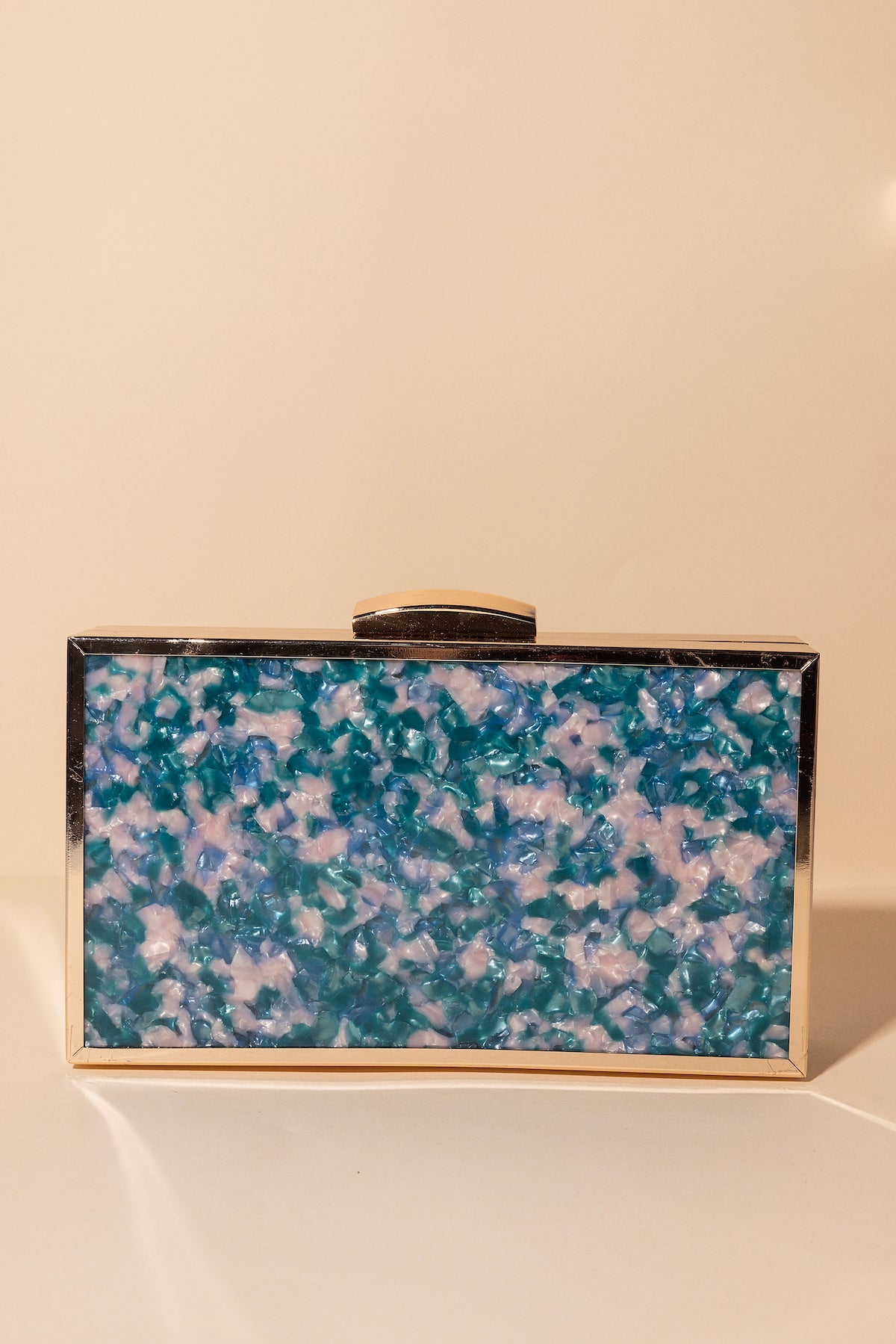 Clutch Lia Verde/Rosa · Muse · - Bruna