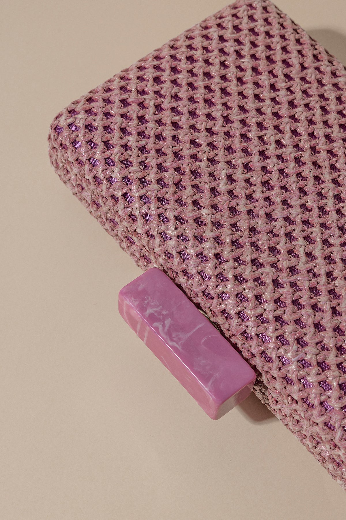 Clutch Net Lavender · Alegoria · - Bruna