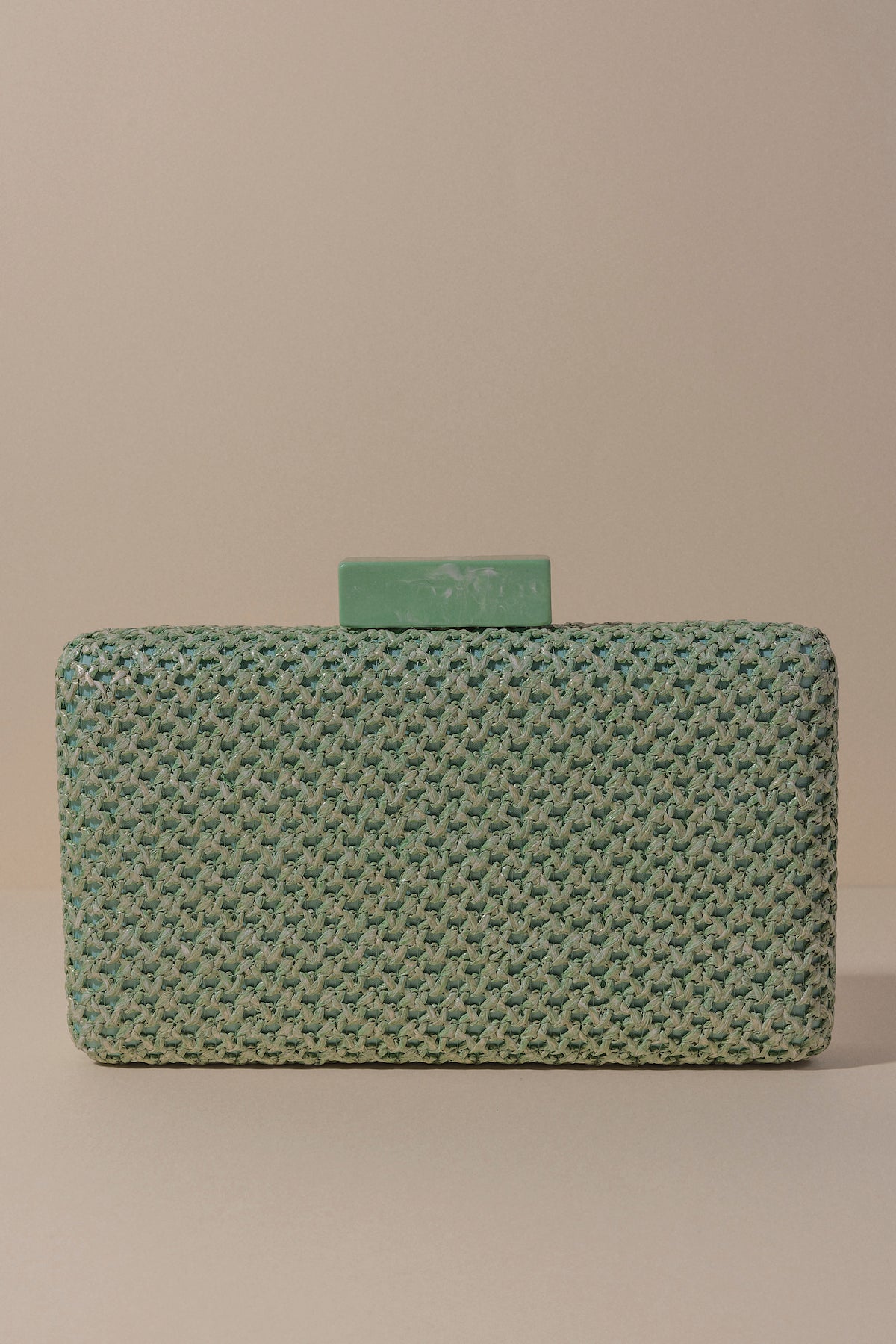 Clutch Net Menta · Alegoria · - Bruna