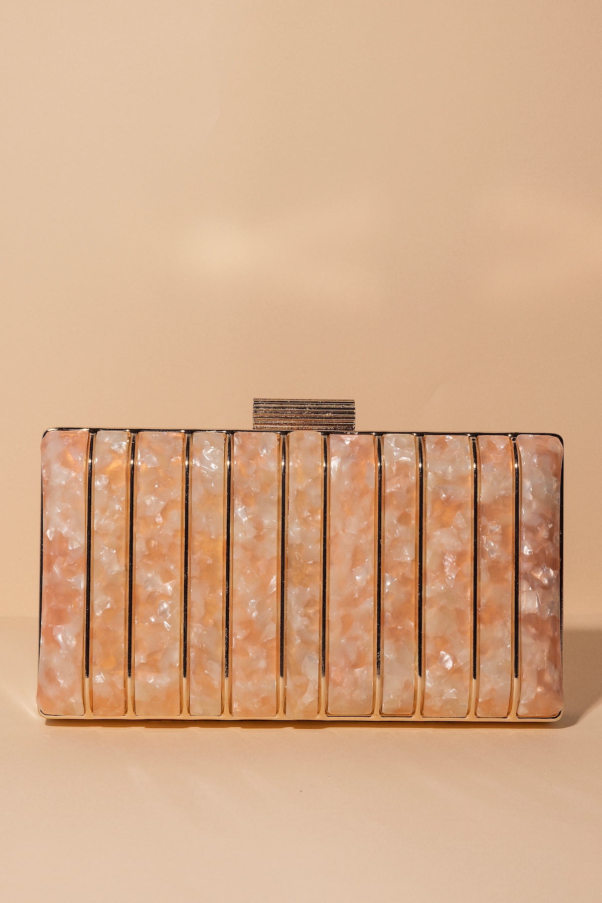 Clutch Ornella Apricot · Muse · - Bruna