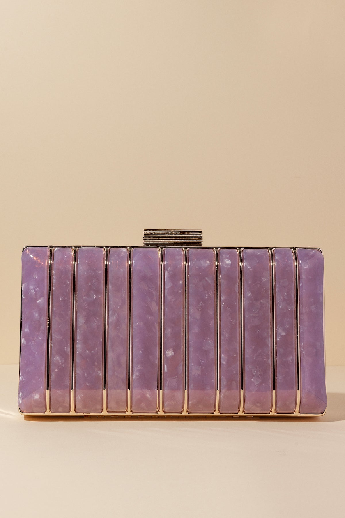 Clutch Ornella Lila · Le Jardin · - Bruna