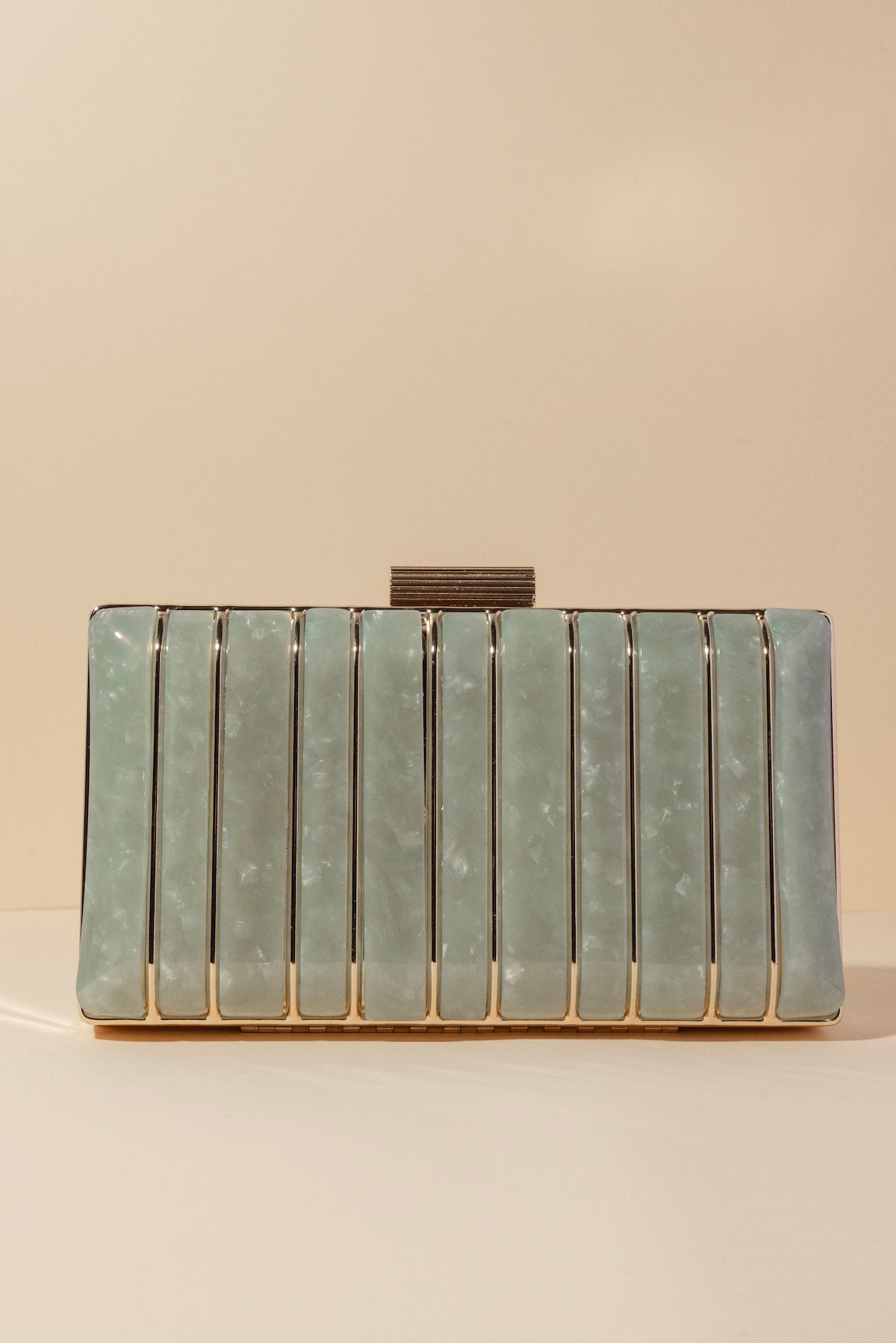 Clutch Ornella Menta · Le Jardin · - Bruna