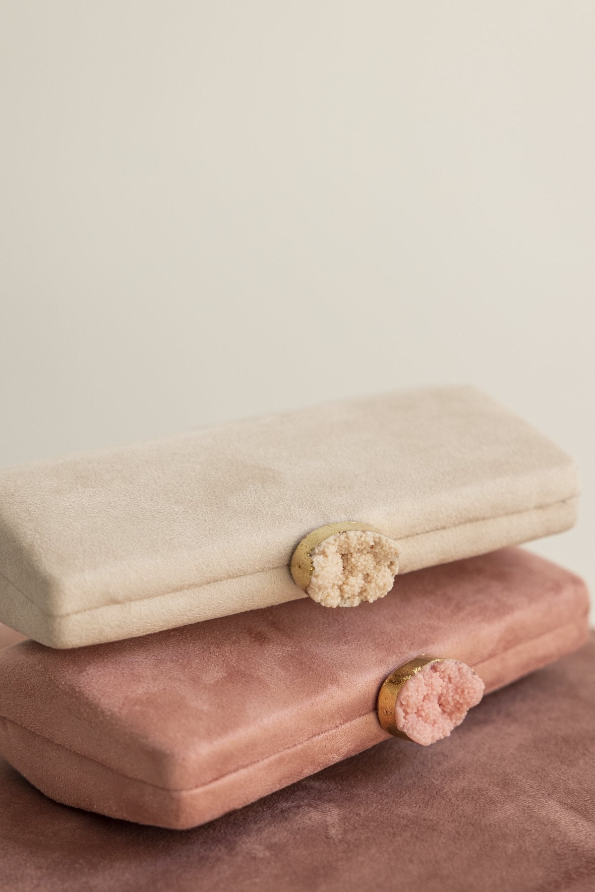 Clutch Stone Margot Blush · L´Avenue · - Bruna