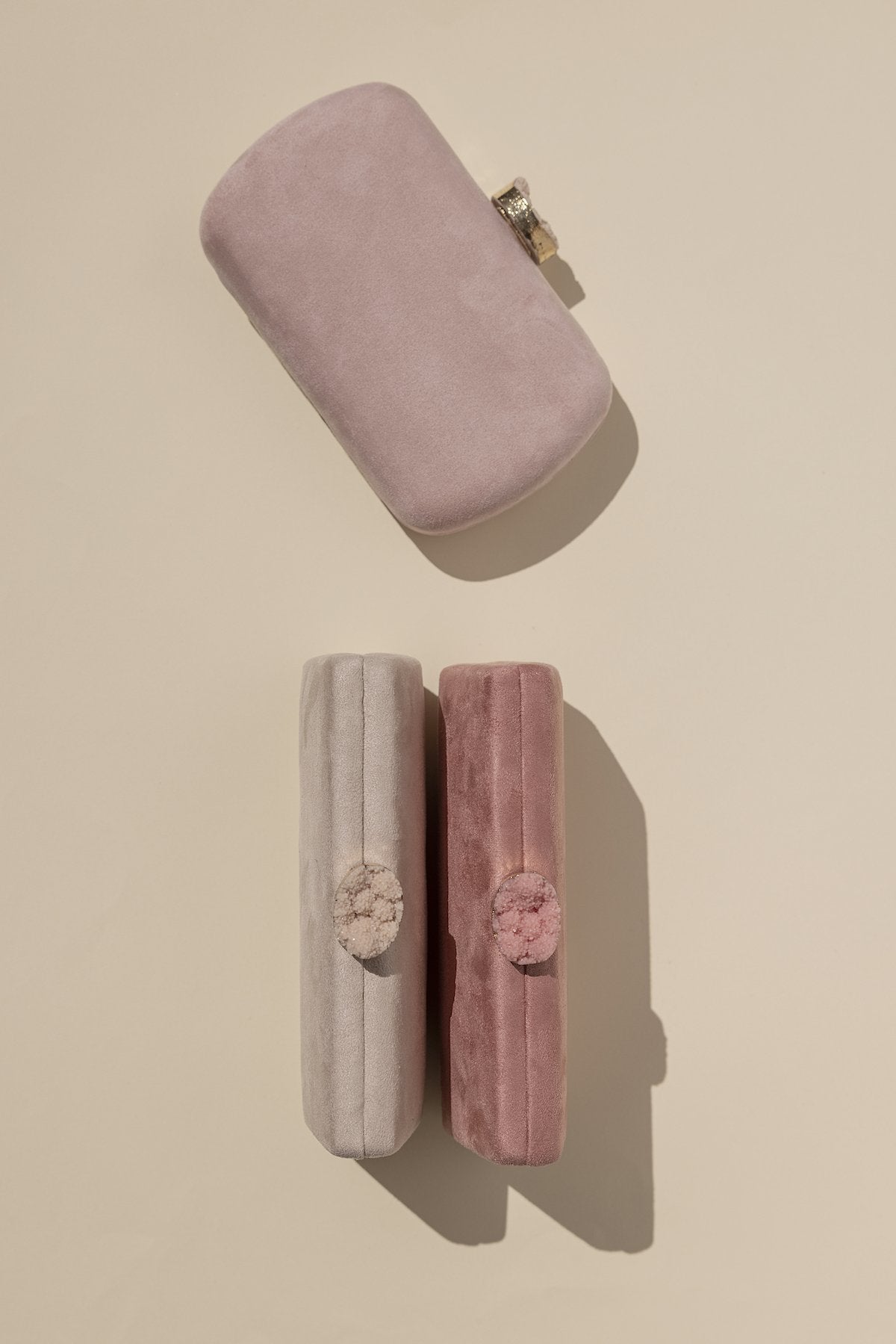 Clutch Stone Margot Blush · L´Avenue · - Bruna