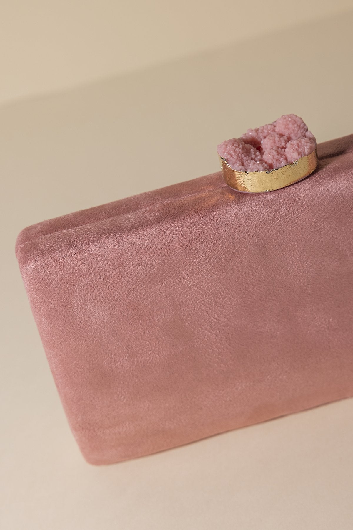 Clutch Stone Margot Rosé · L´Avenue · - Bruna