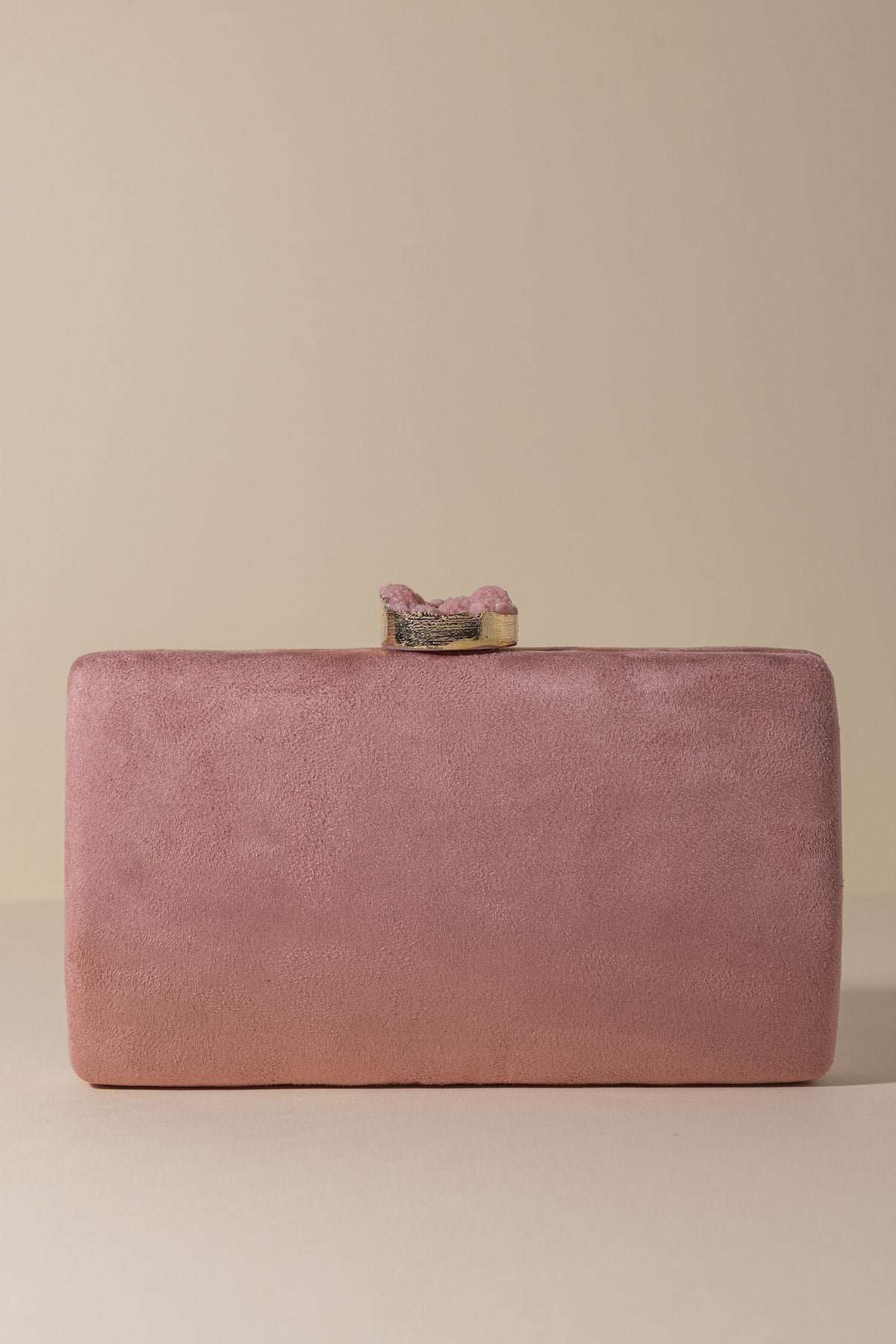 Clutch Stone Margot Rosé · L´Avenue · - Bruna