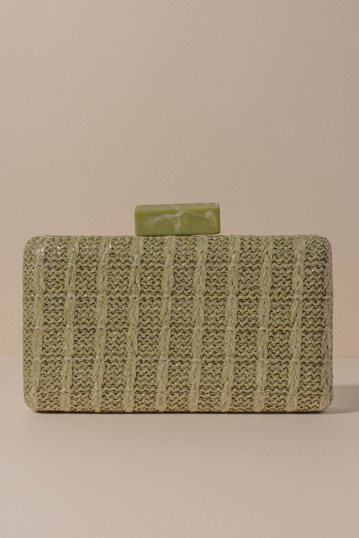 Clutch Stripe Green · Alegoria · - Bruna