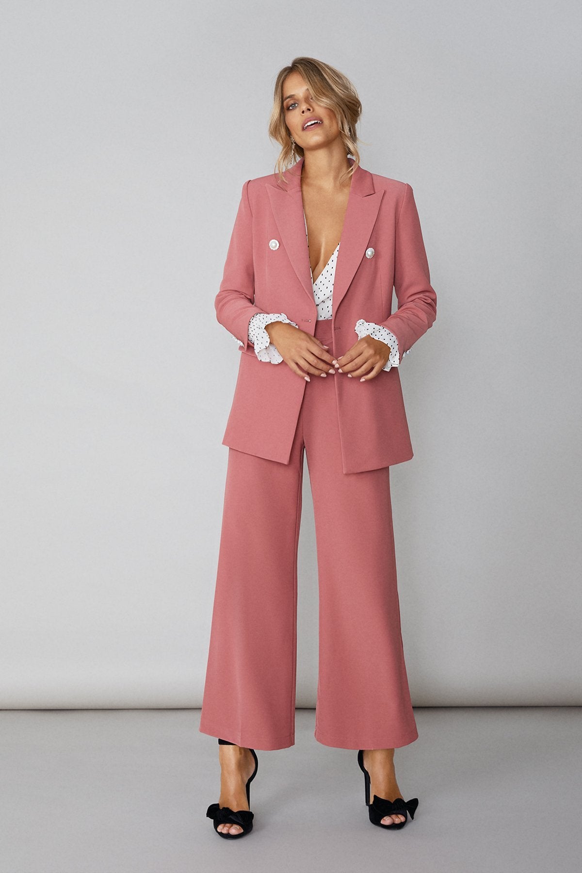 Pantalon Adion Old Rose · Lady B · - Bruna