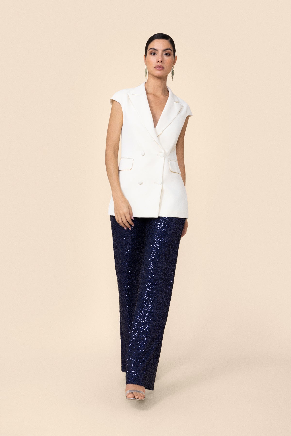 Pantalon Aritza Sapphire · Le Jardin · - Bruna