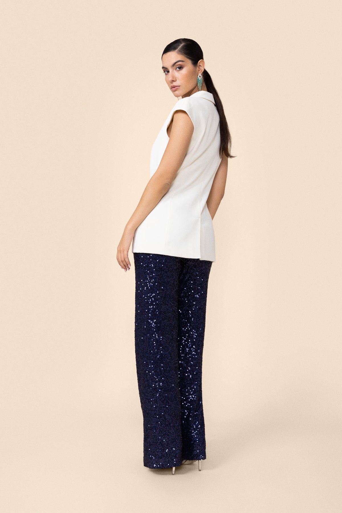 Pantalon Aritza Sapphire · Le Jardin · - Bruna