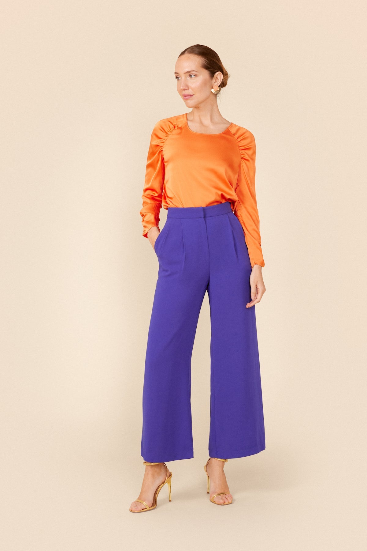 Pantalon Libi Purple · Hamptons · - Bruna