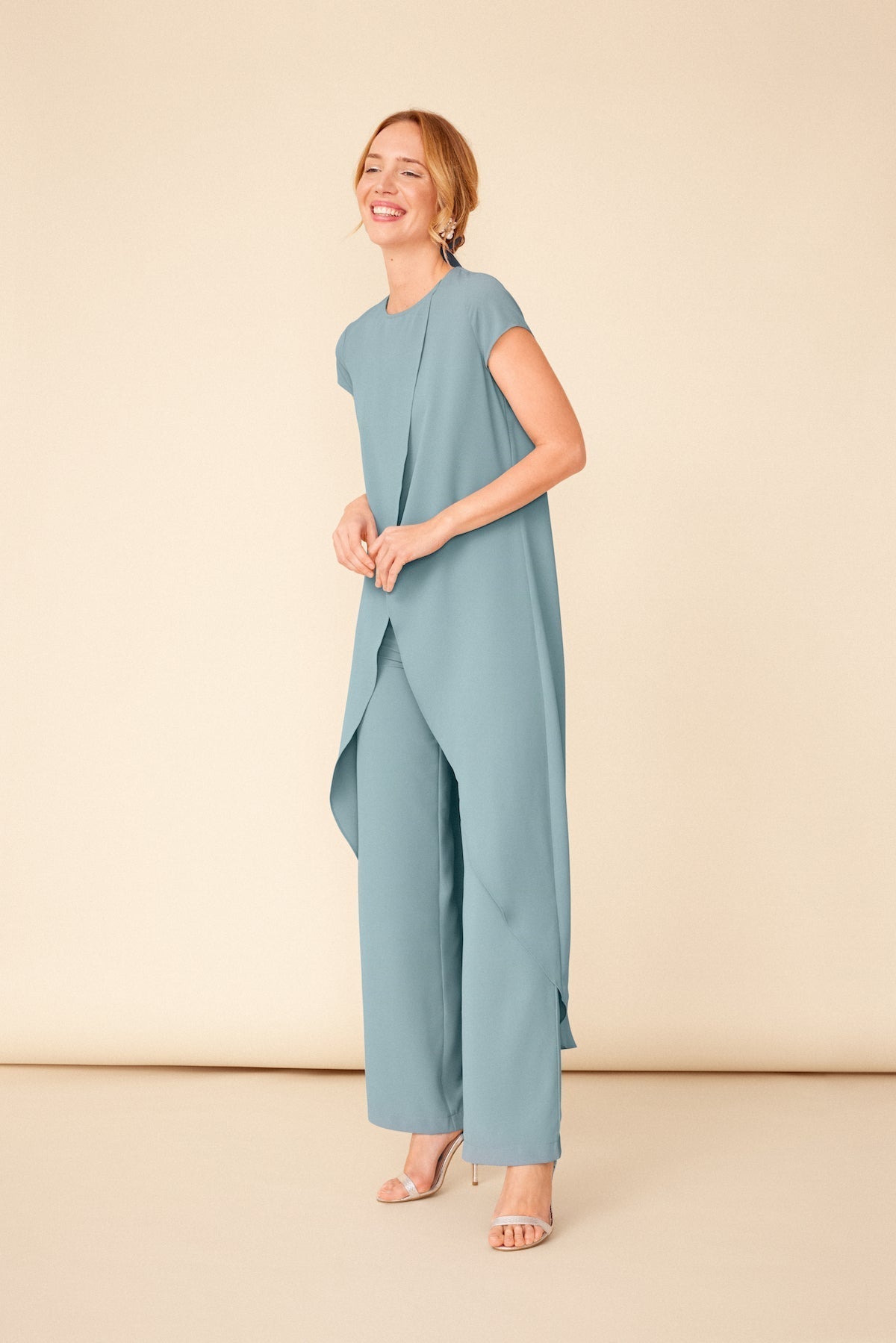 Pantalon Lisa Aqua · Wisteria · - Bruna