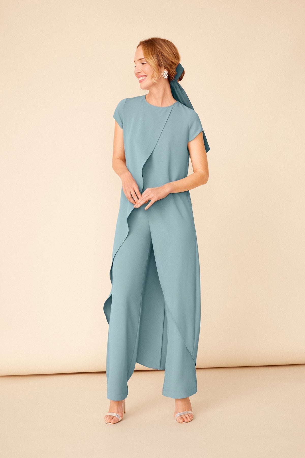 Pantalon Lisa Aqua · Wisteria · - Bruna