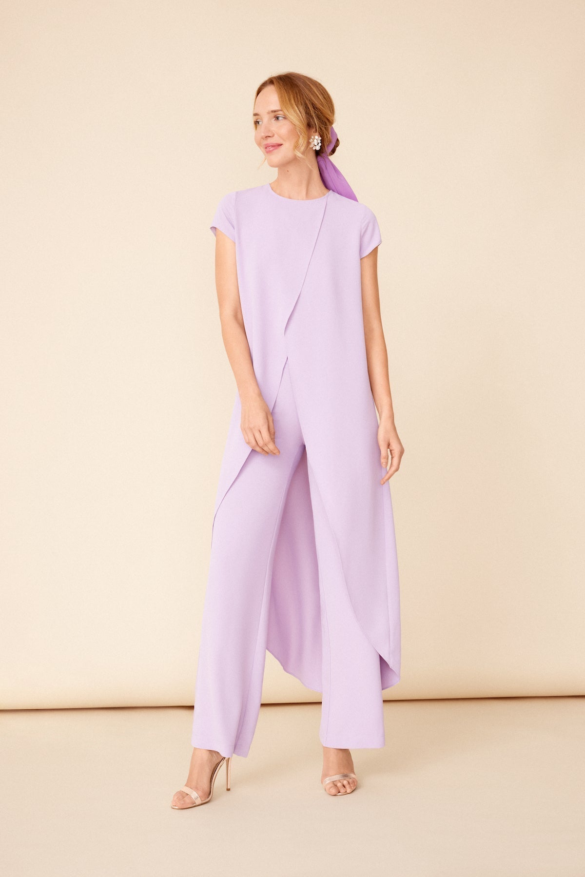 Pantalon Lisa Lilac · Wisteria · - Bruna