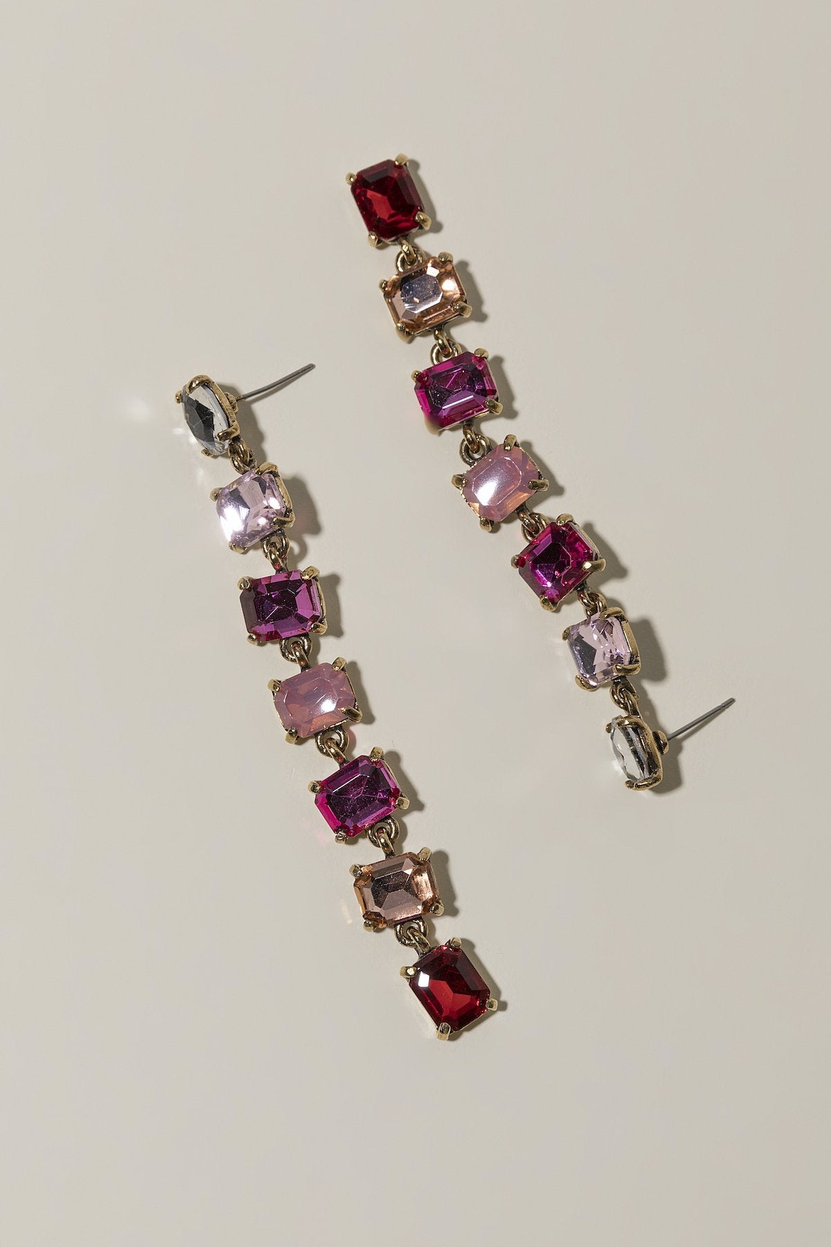 Pendientes Agathe Pink · Pretty in Pink · - Bruna