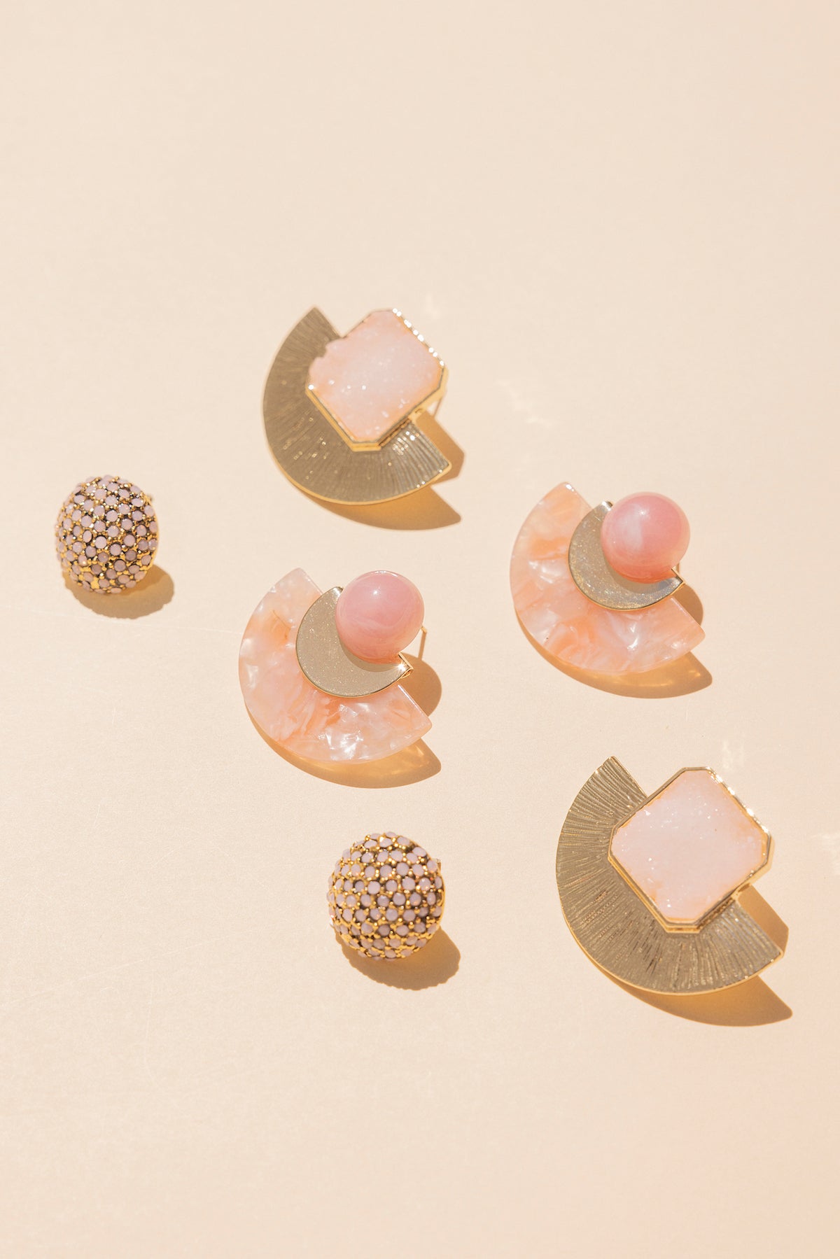 Pendientes Dama Pomelo · Hamptons · - Bruna