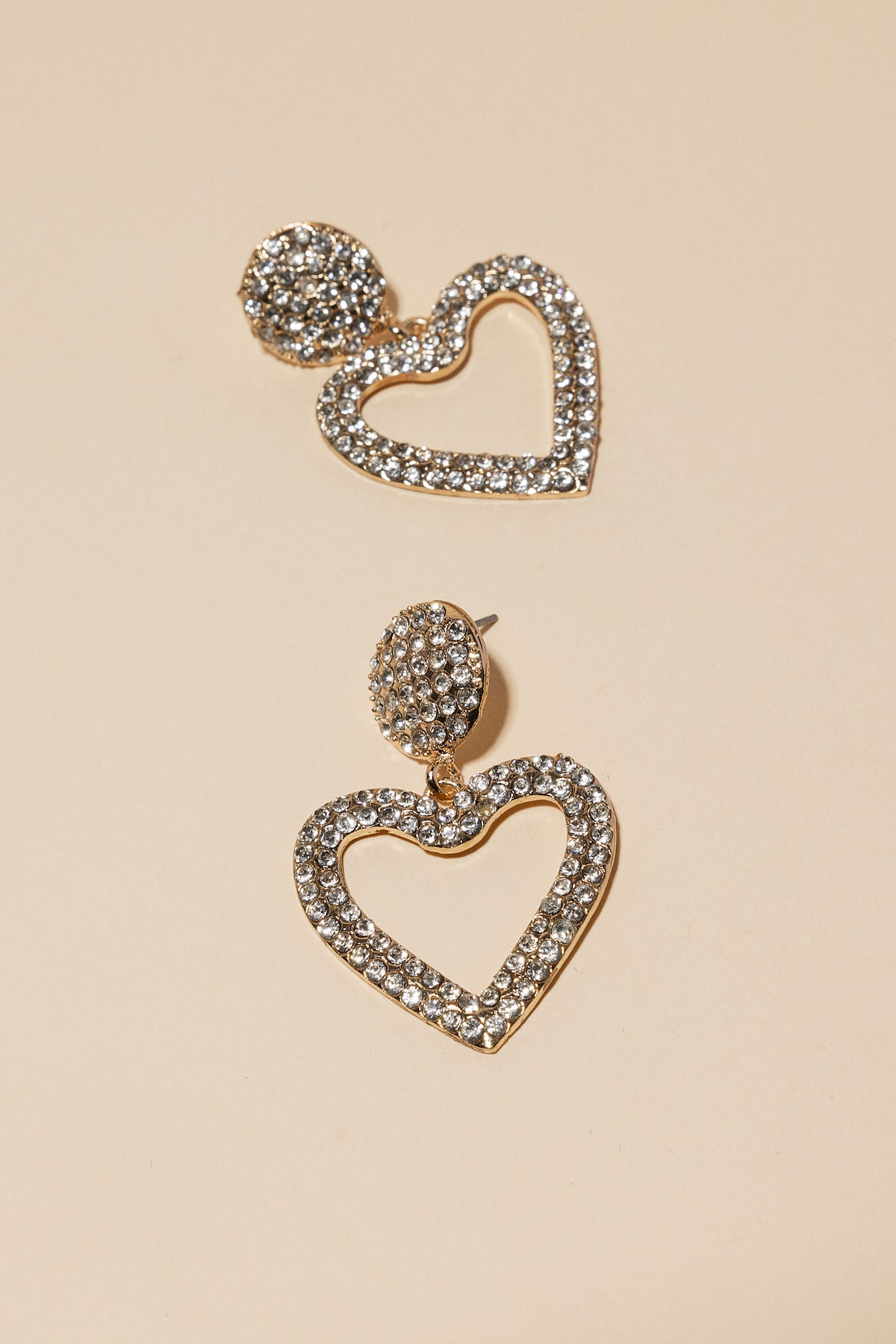 Pendientes Heart Cristal · Le Jardin · - Bruna