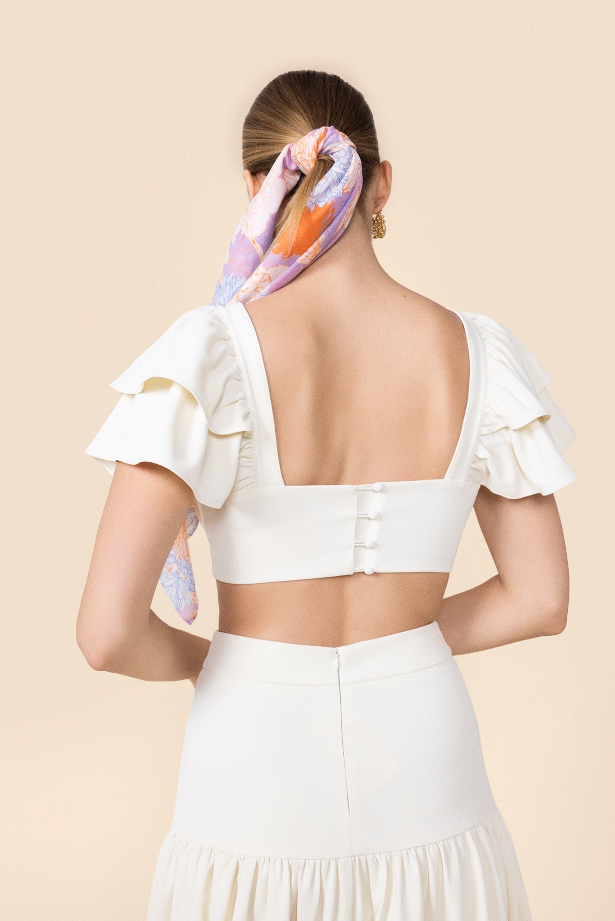 Top Bree Cream · Le Jardin · - Bruna