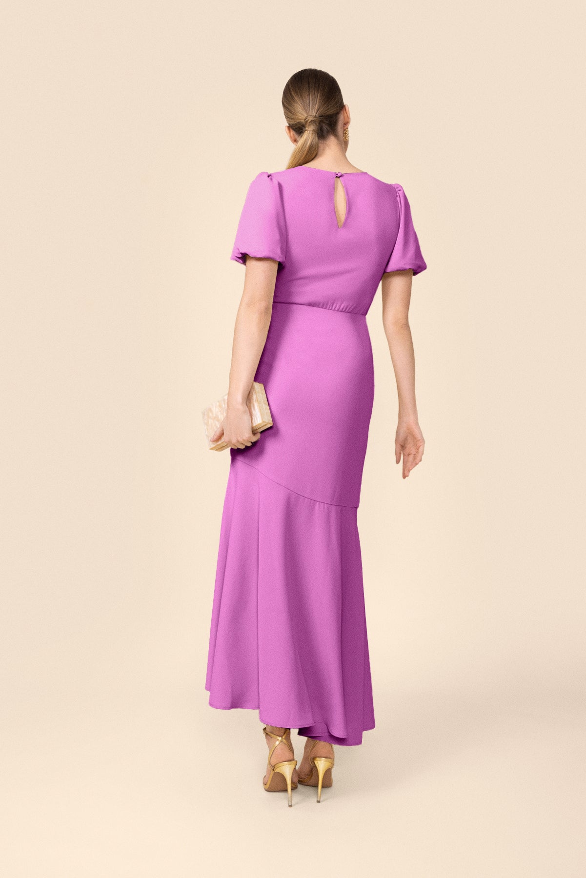 Vestido Aurora Mauve · Le Jardin · - Bruna