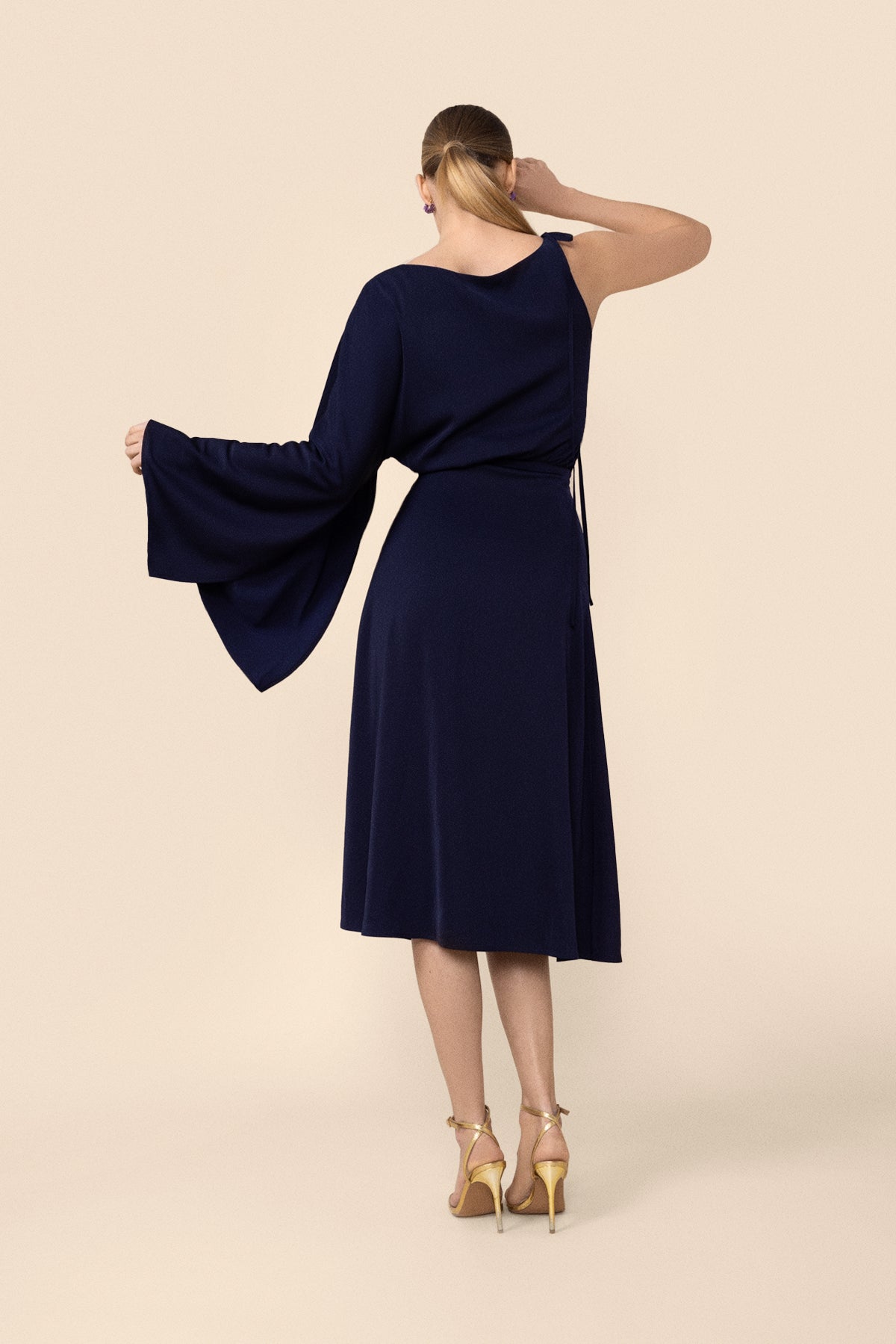 Vestido Ava Navy · Le Jardin · - Bruna