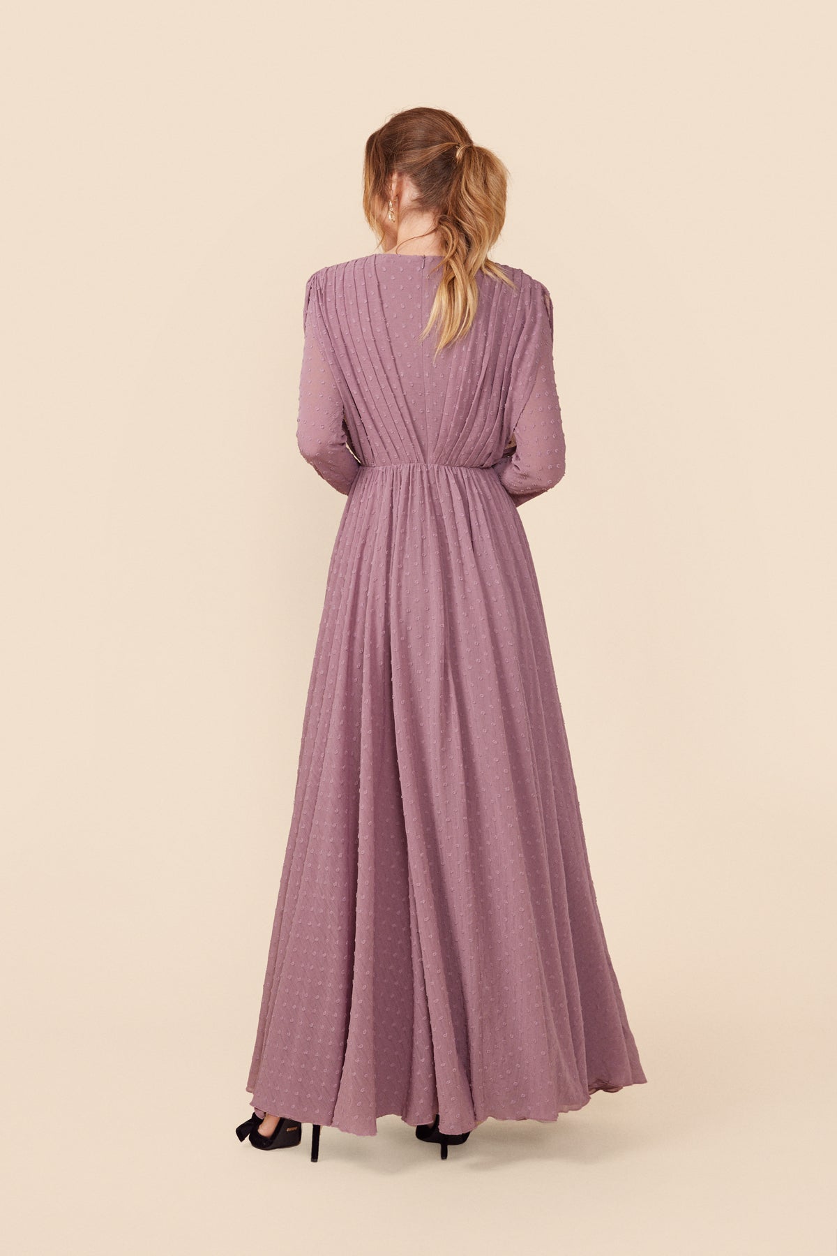 Vestido Bella Mauve · Alegoria · - Bruna