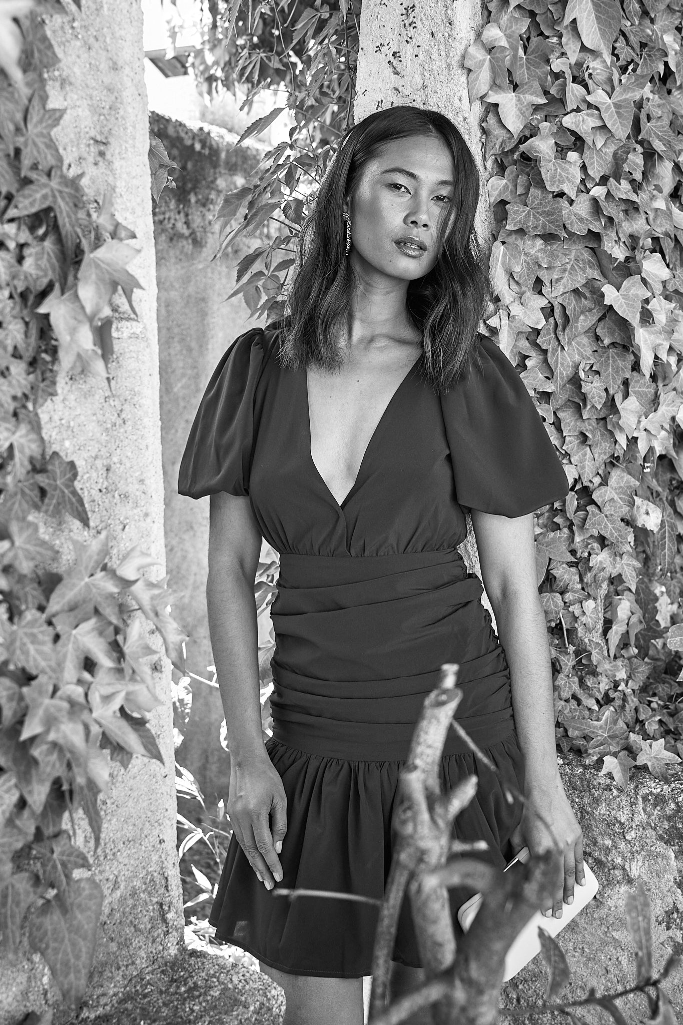 Vestido Cassidy Midnight · Le Jardin · - Bruna