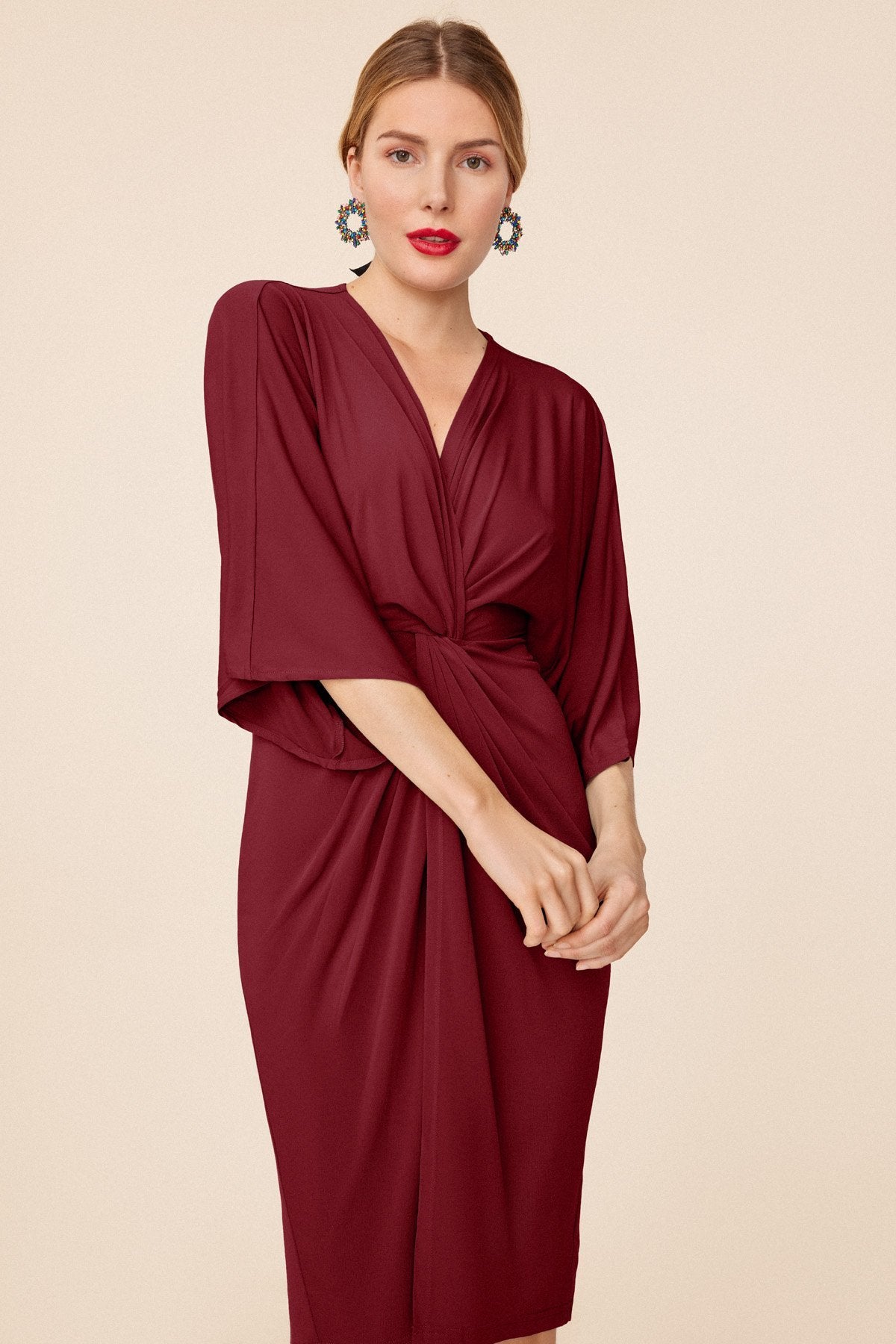 Vestido Cher Burgundy · L´Avenue · - Bruna