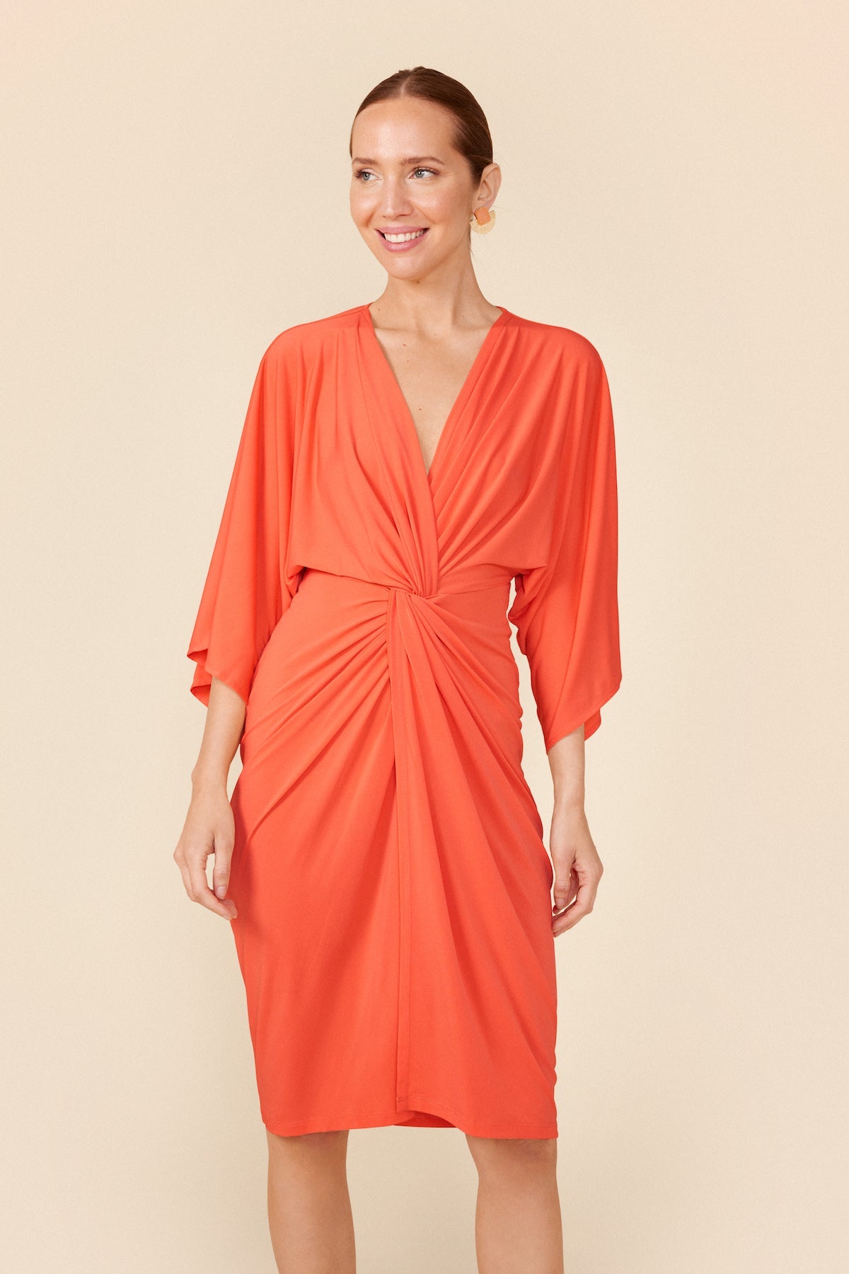 Vestido Cher Mandarina · Hamptons · - Bruna